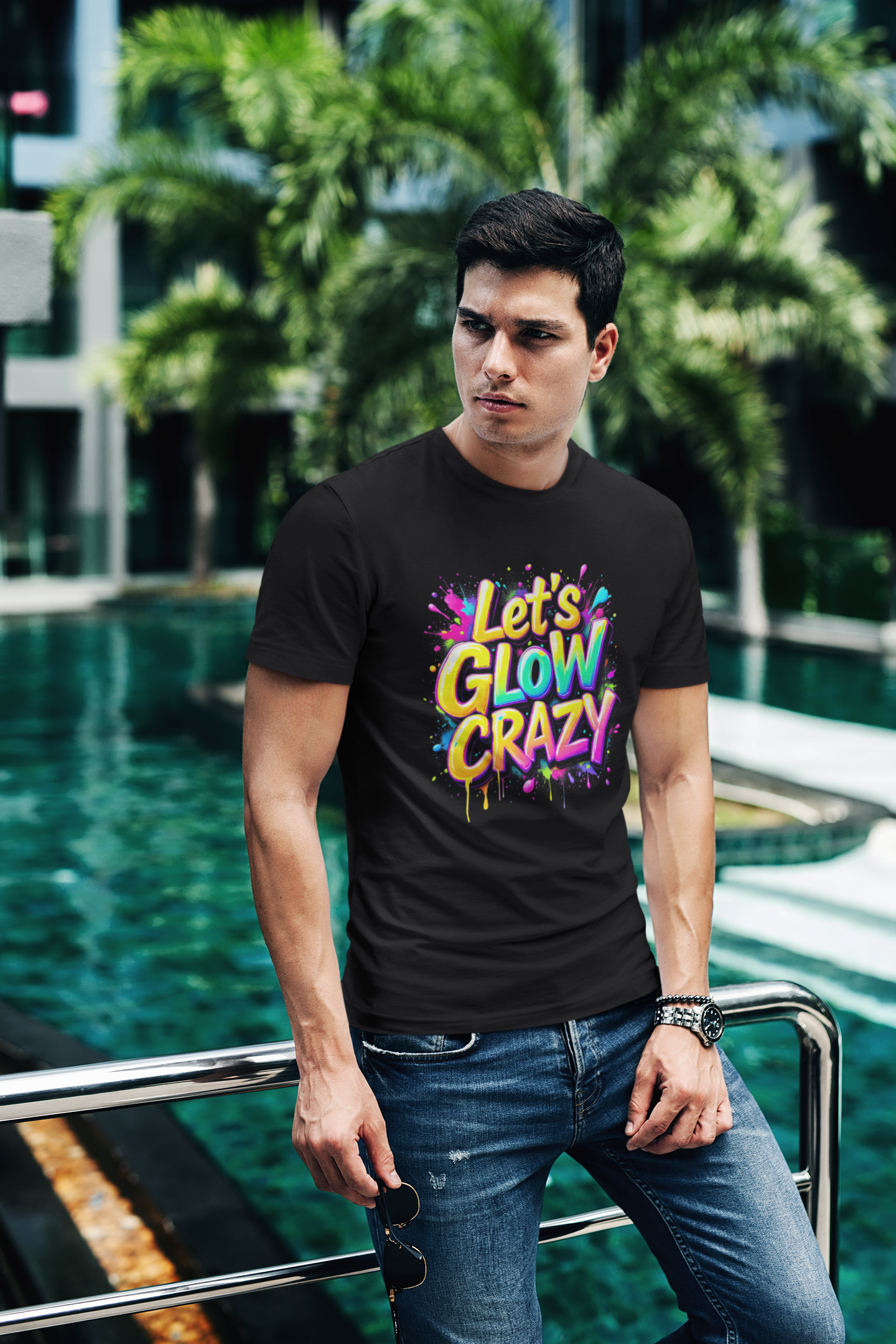 Let's GLOW CRAZY Unisex classic tee - souverista