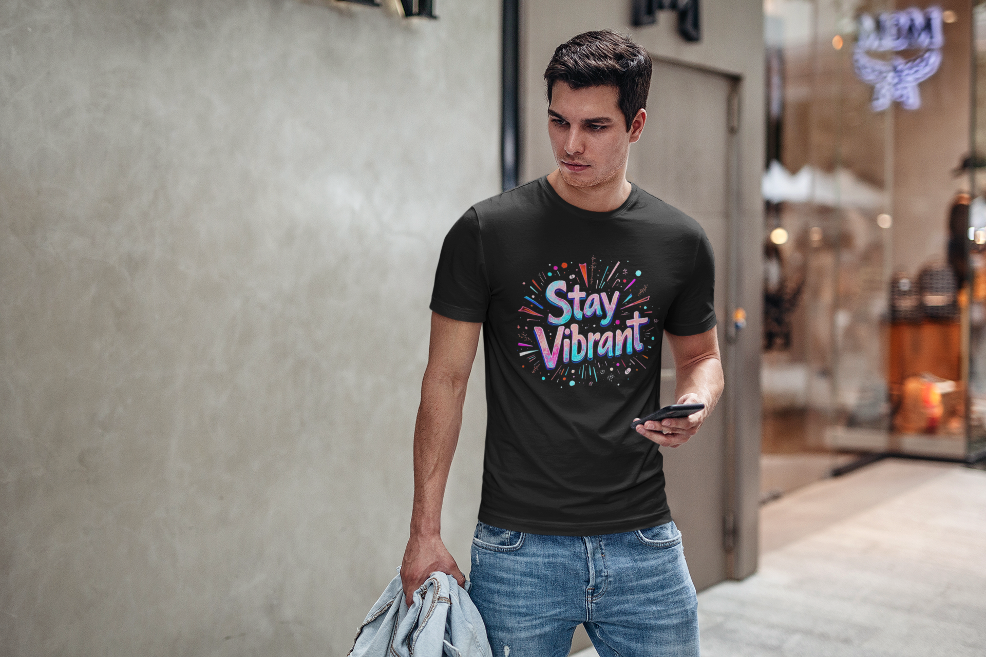 Stay Vibrant Short-Sleeve Unisex T-Shirt - souverista