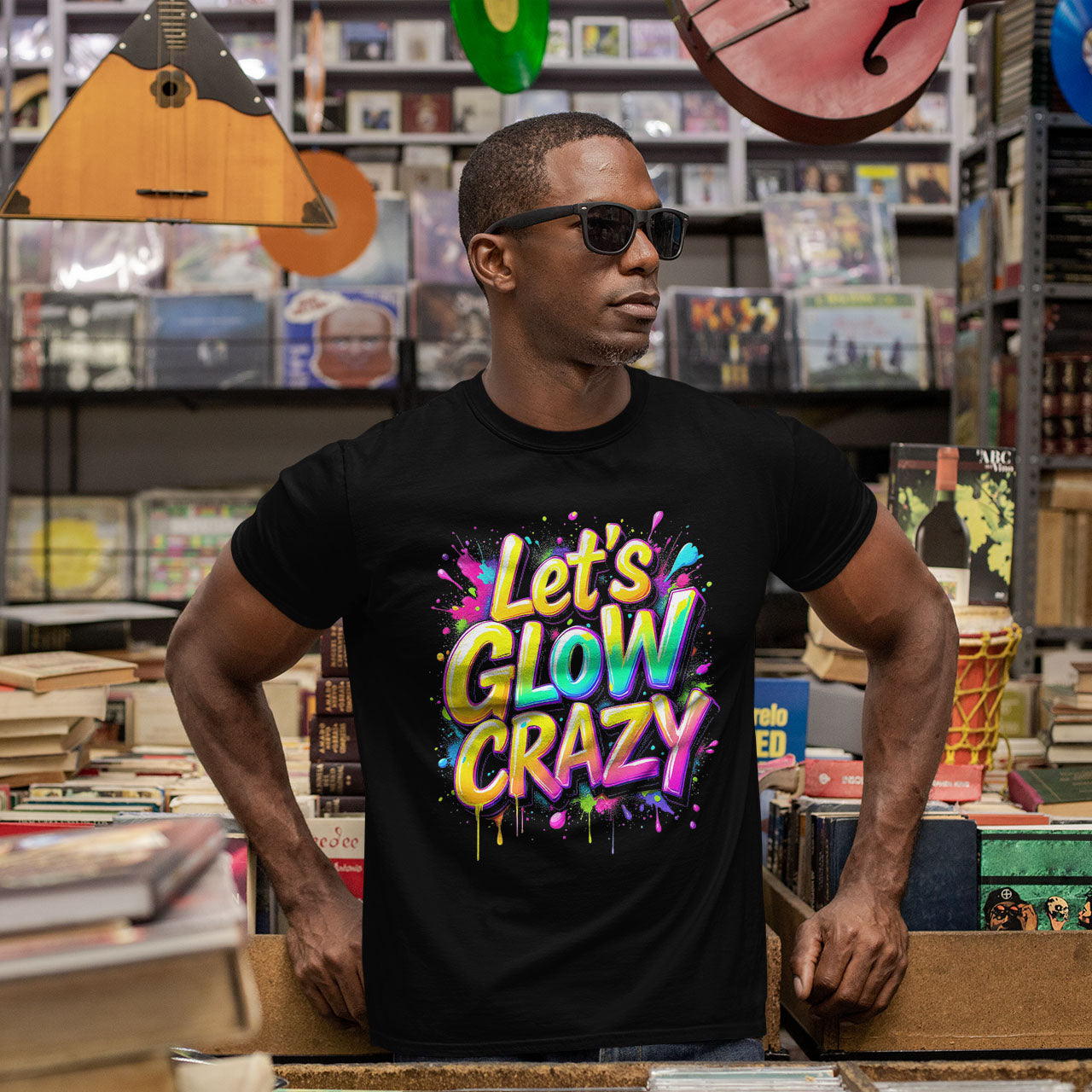 Let's GLOW CRAZY Unisex classic tee - souverista