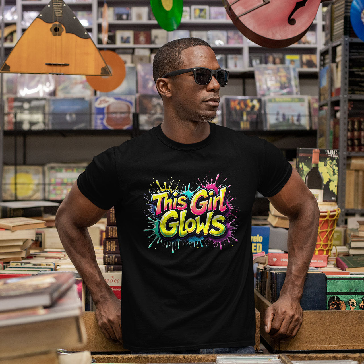 This Girl Glows Short-Sleeve Unisex T-Shirt - souverista