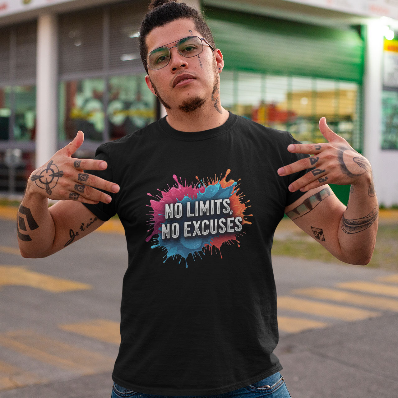 No Limites No Excuses Unisex Classic Tee - souverista