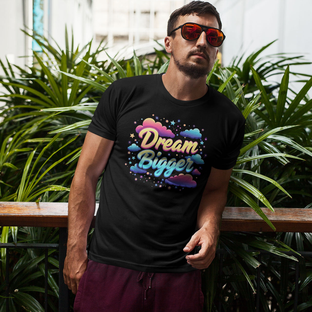 Dream Bigger Short-Sleeve Unisex T-Shirt - souverista