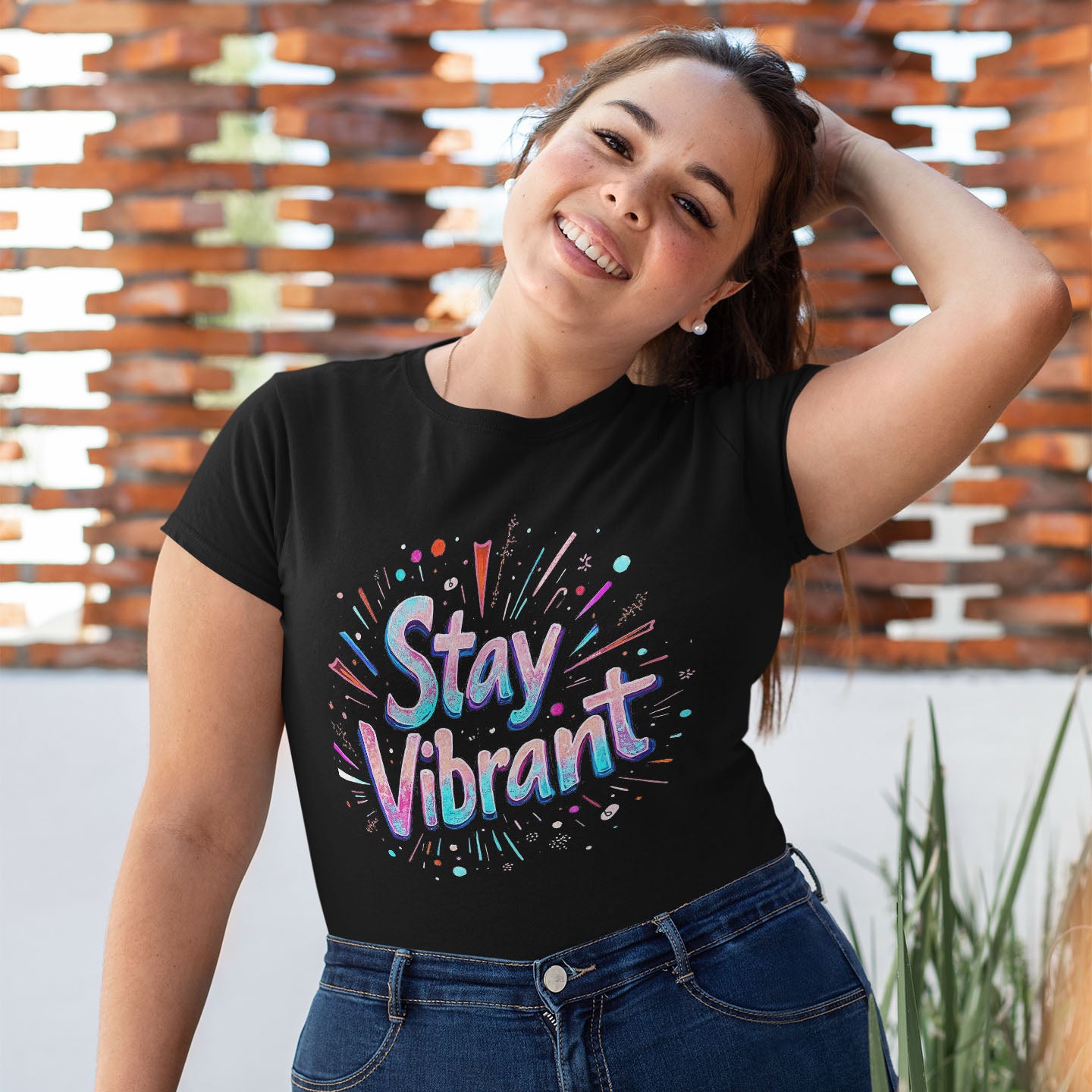 Stay Vibrant Short-Sleeve Unisex T-Shirt - souverista