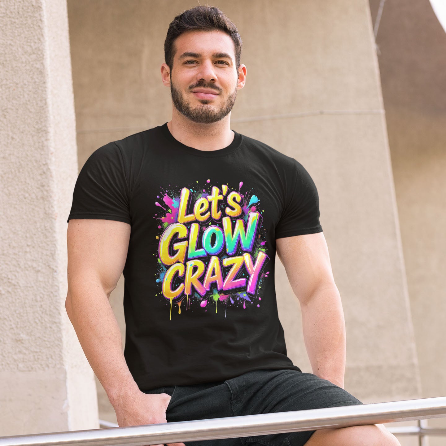 Let's GLOW CRAZY Unisex classic tee - souverista