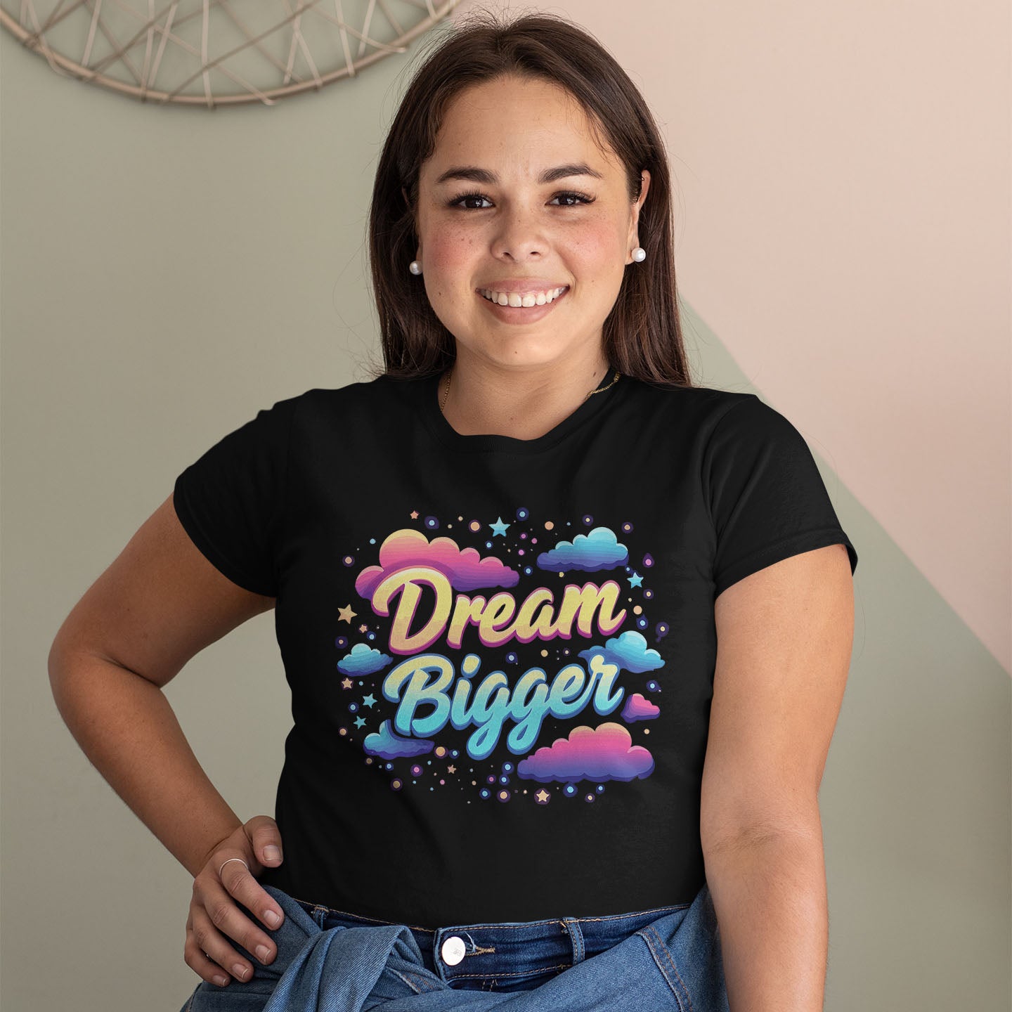 Dream Bigger Short-Sleeve Unisex T-Shirt - souverista