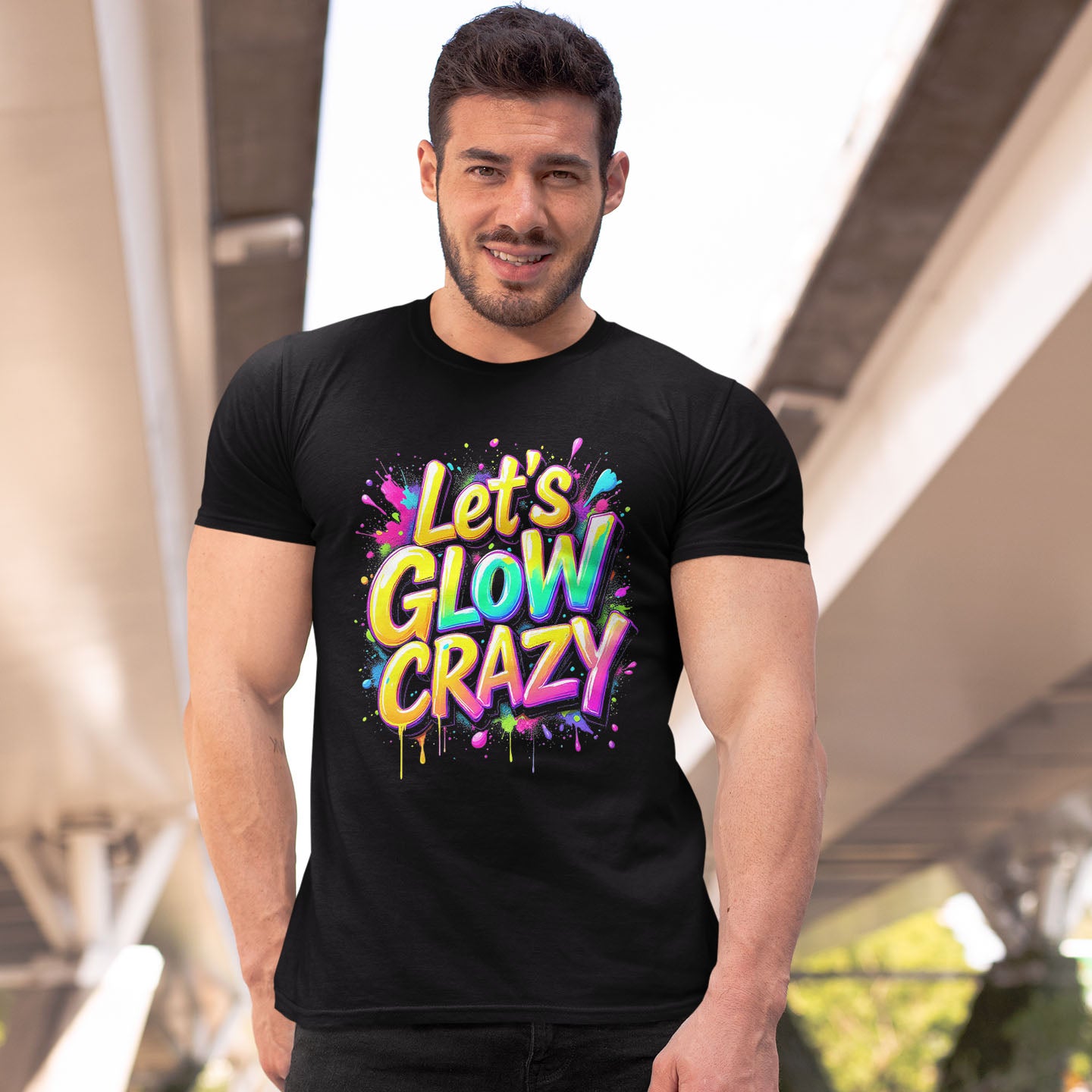 Let's GLOW CRAZY Unisex classic tee - souverista