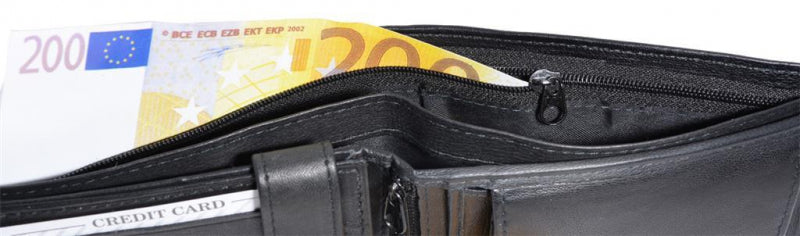 wallet genuine leather RFID protection