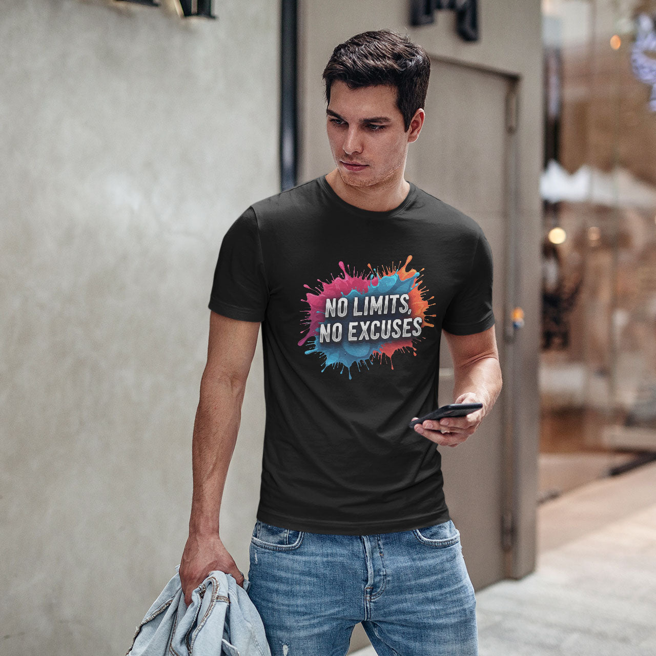 No Limites No Excuses Unisex Classic Tee - souverista