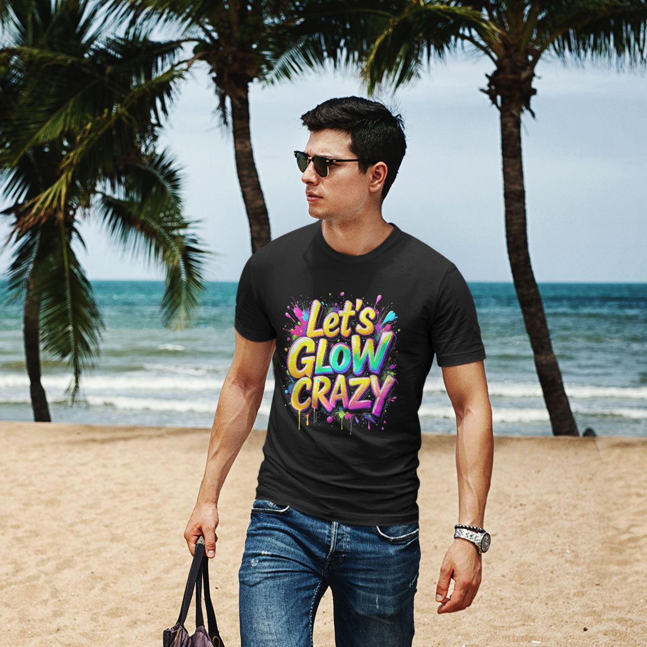 Let's GLOW CRAZY Unisex classic tee - souverista