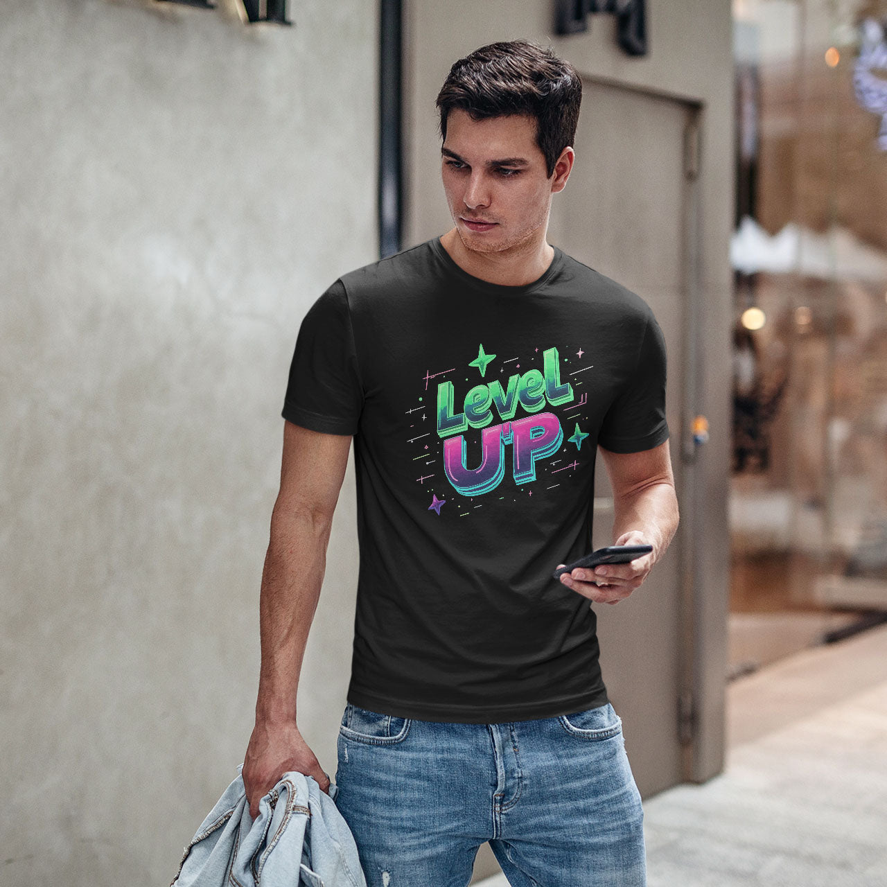 Level UP Unisex classic tee - souverista