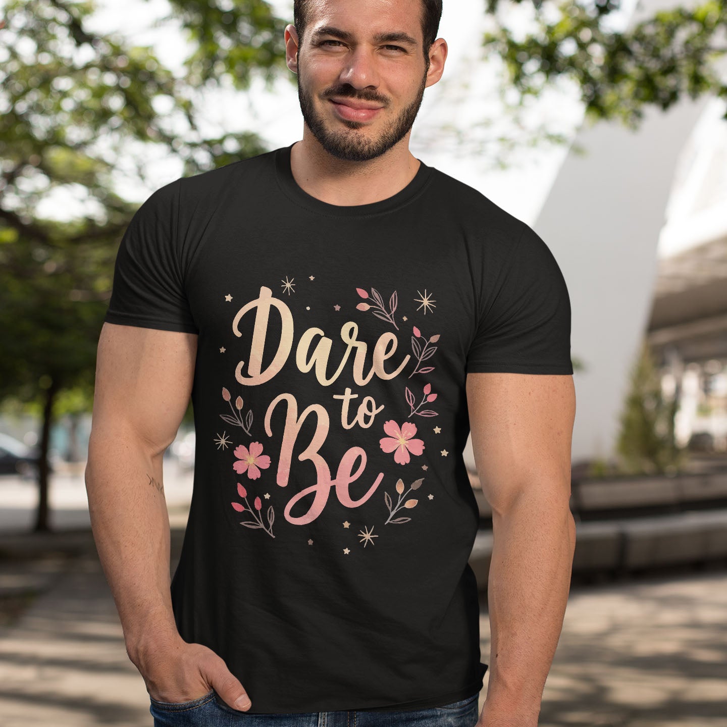 Dare to Be Unisex classic tee - souverista