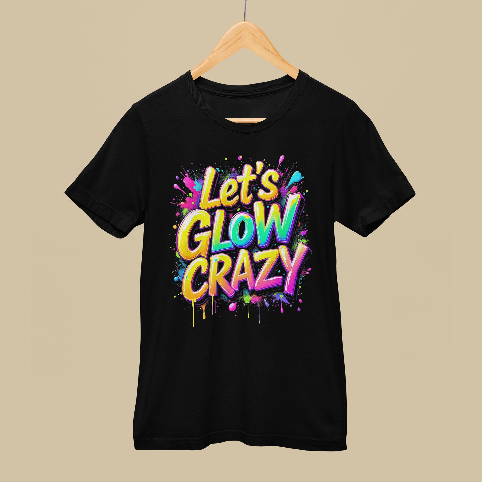 Let's GLOW CRAZY Unisex classic tee - souverista