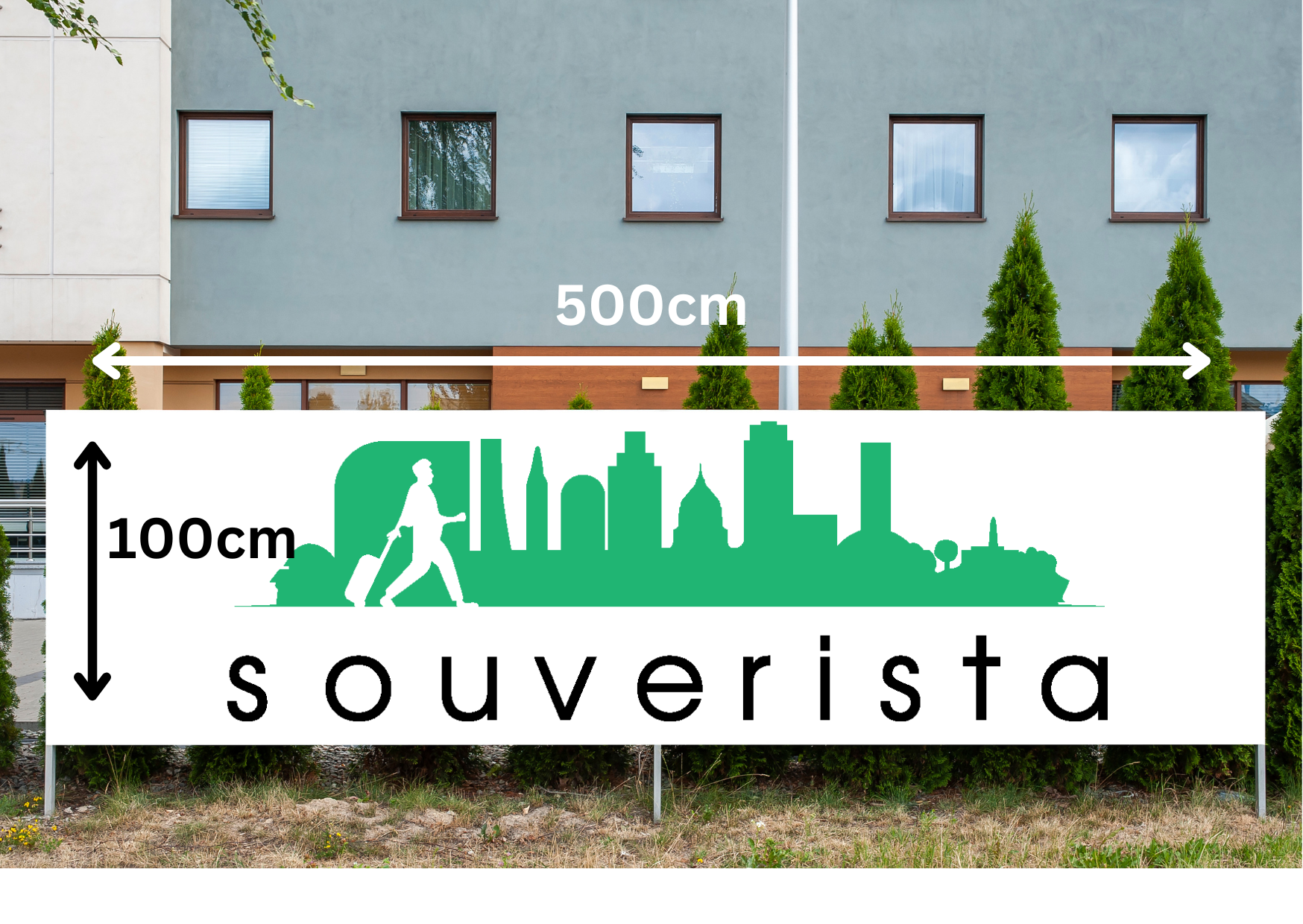 Werbebanner PVC - souverista