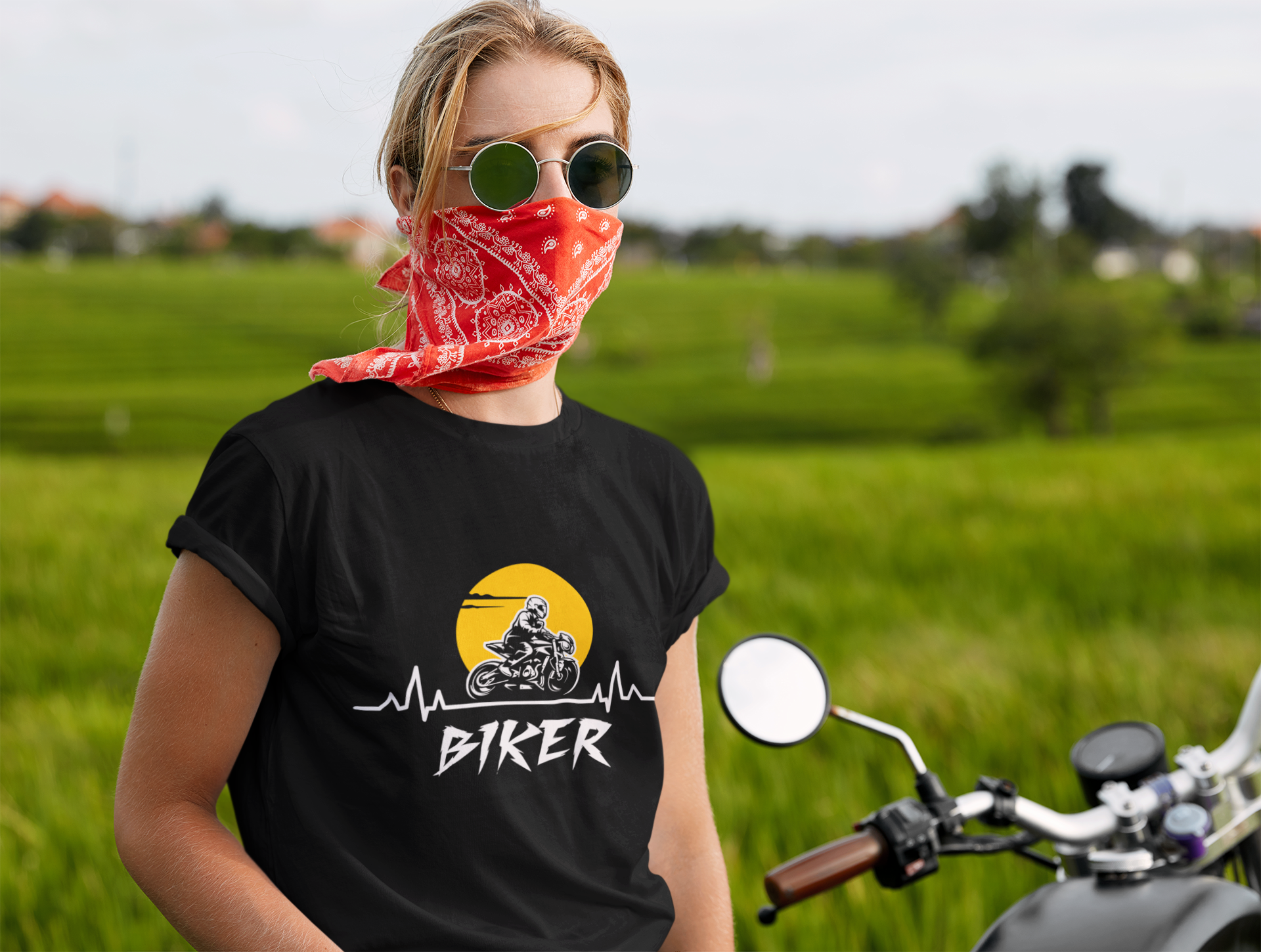 Biker Unisex-T-Shirt - souverista
