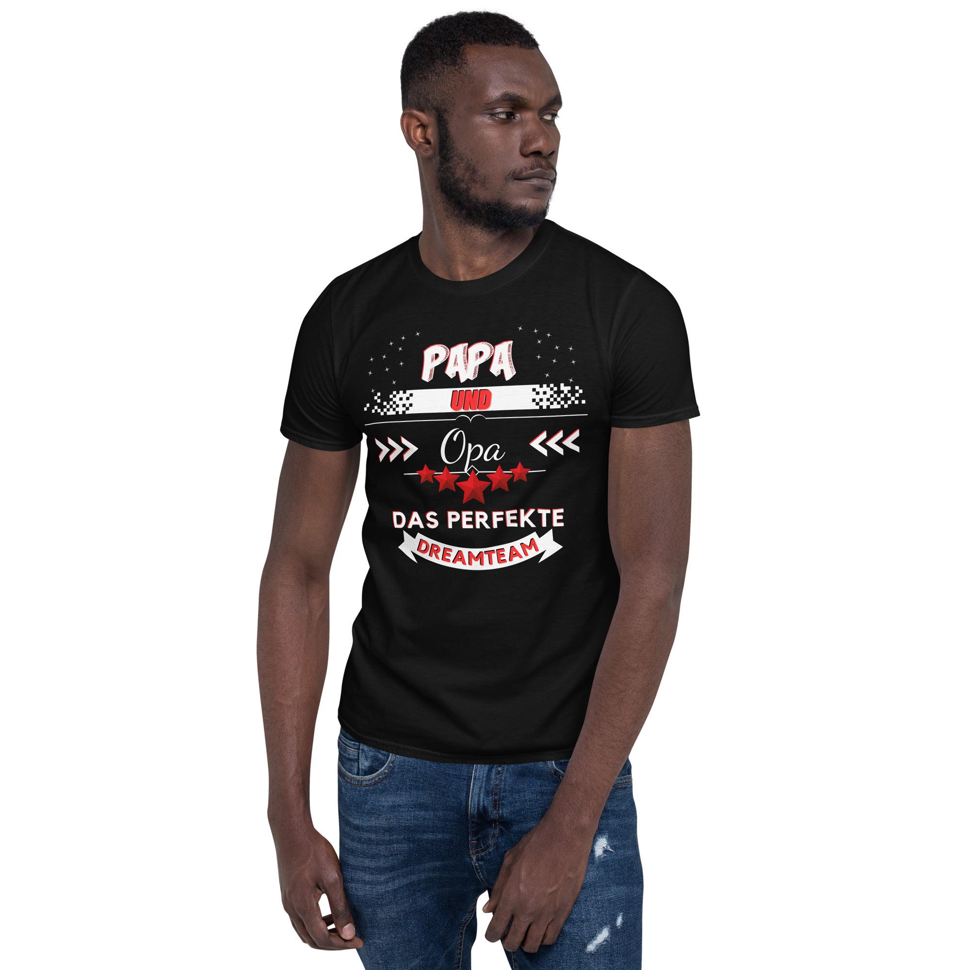 Papa und Opa - Ein perfektes Dreamteam Unisex-T-Shirt - souverista
