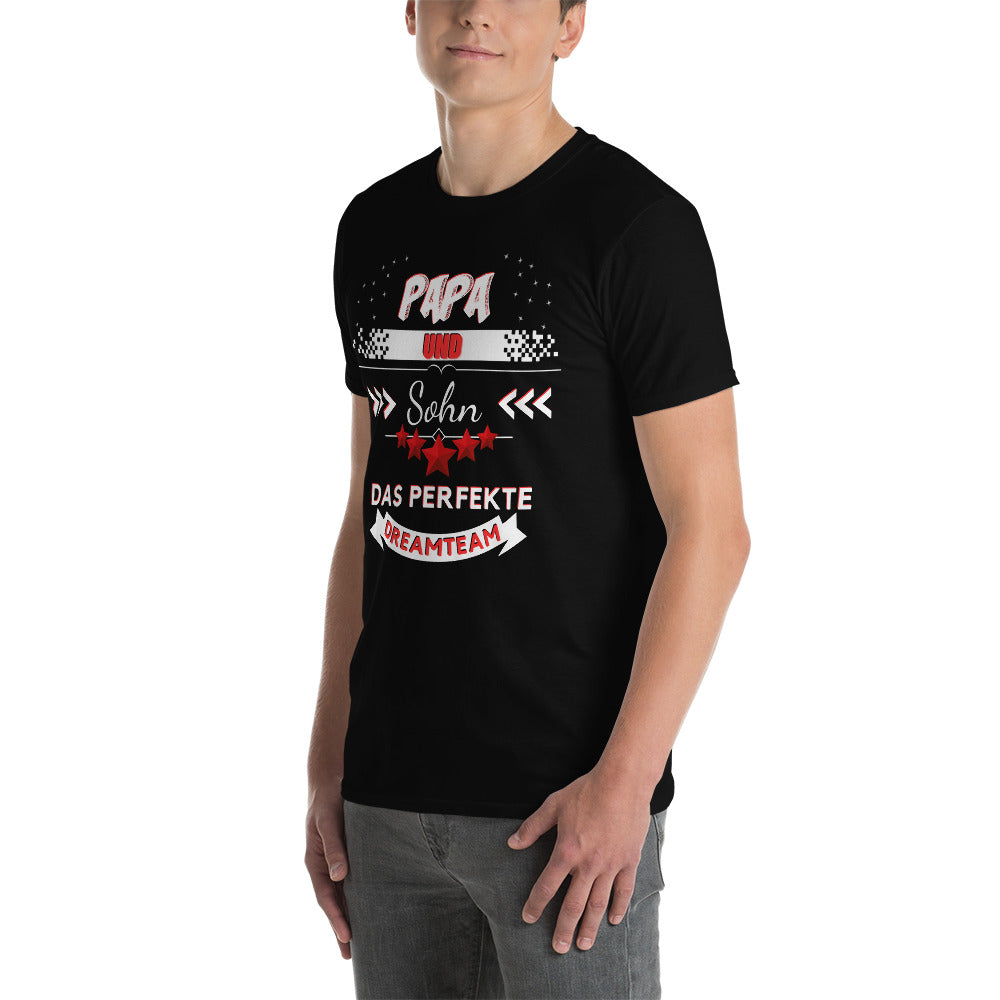 Papa und Sohn - Ein perfektes Dreamteam Unisex-T-Shirt