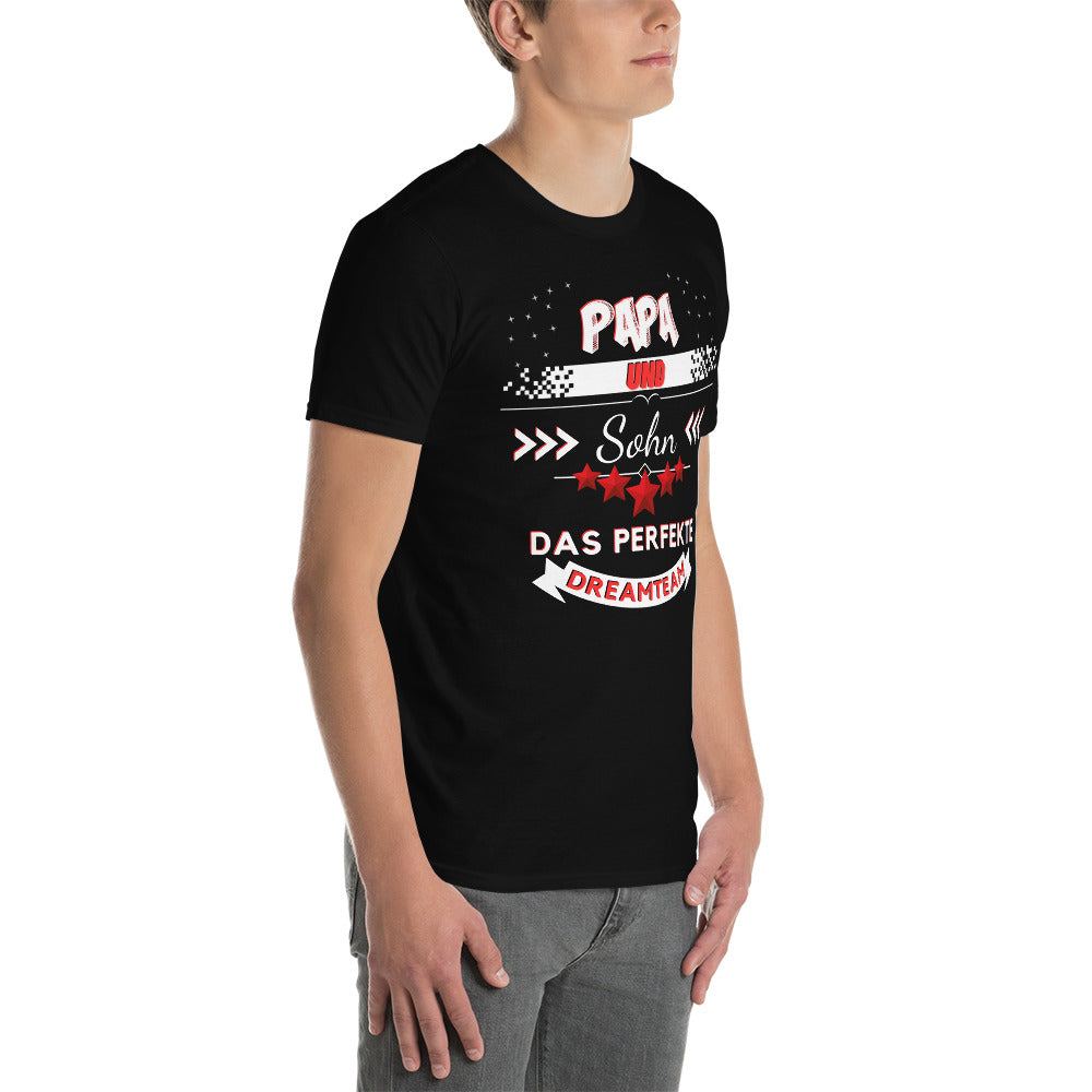 Papa und Sohn - Ein perfektes Dreamteam Unisex-T-Shirt