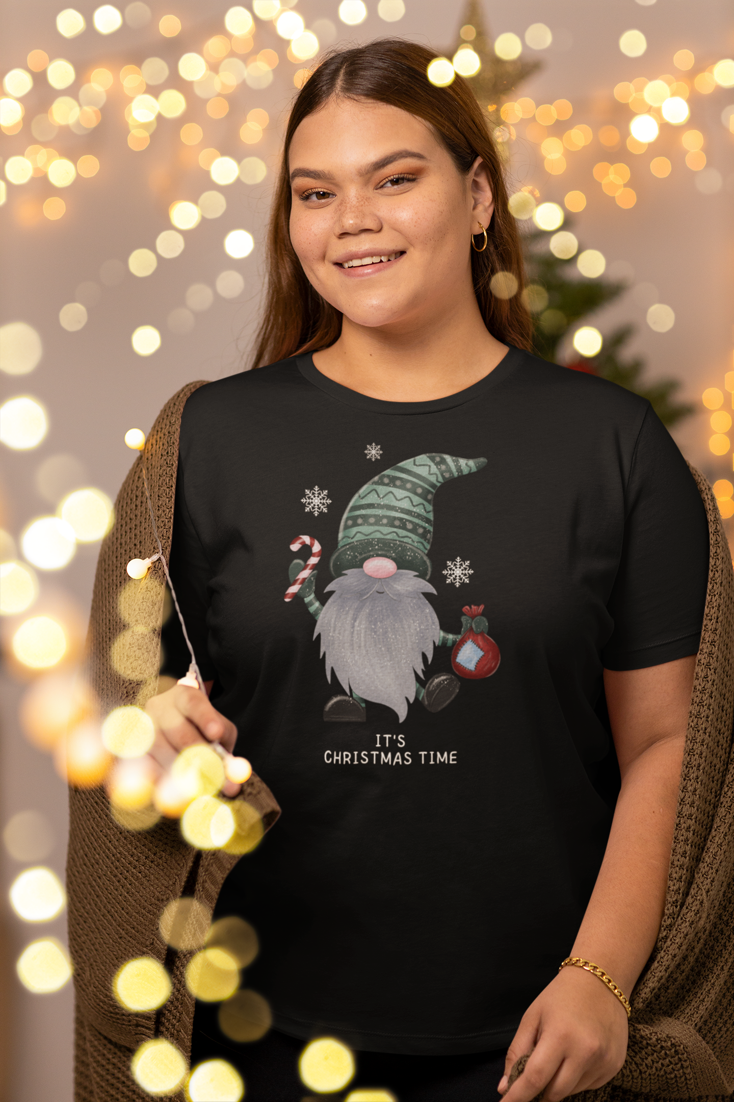 Wichtel Mann, Weihnachtsmann T-Shirt, Weihnachten Shirt, Geschenk Weihnachten, personalisiertes T-Shirt, Kurzärmeliges Unisex-T-Shirt - souverista