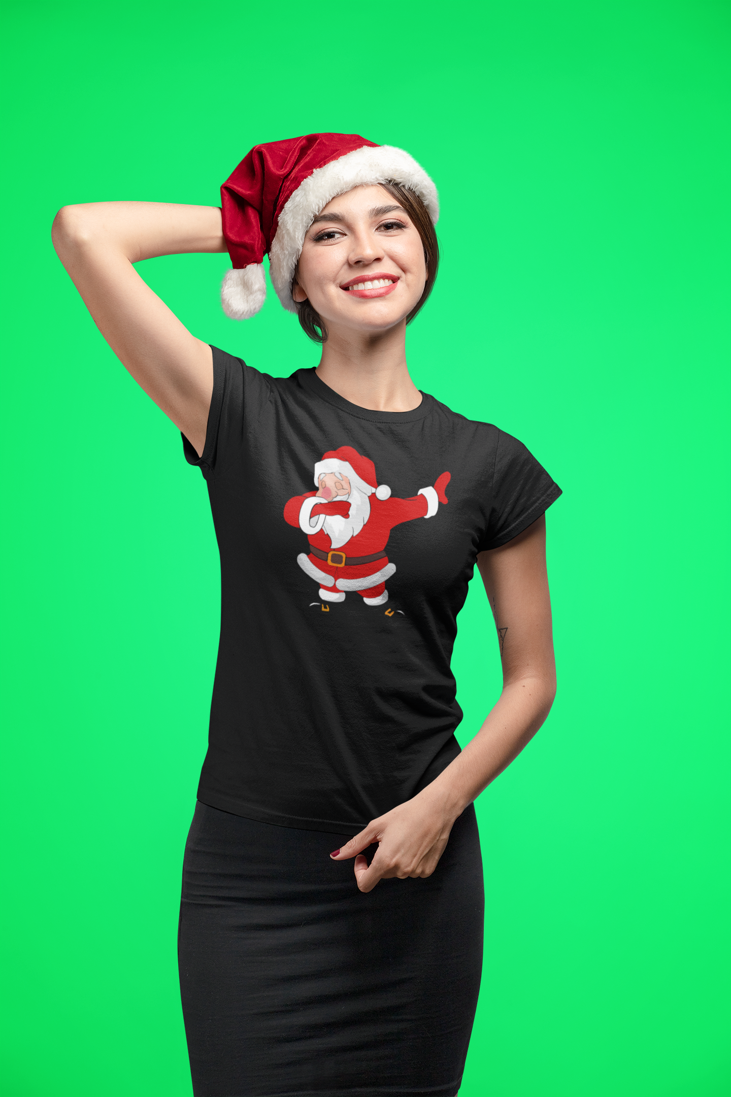 Cool Santa, christmas, holy night, Kurzärmeliges Unisex-T-Shirt