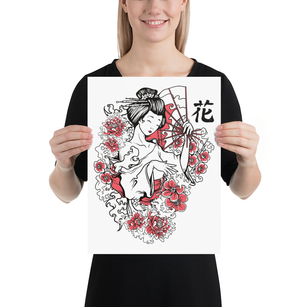 Poster Geisha - souverista