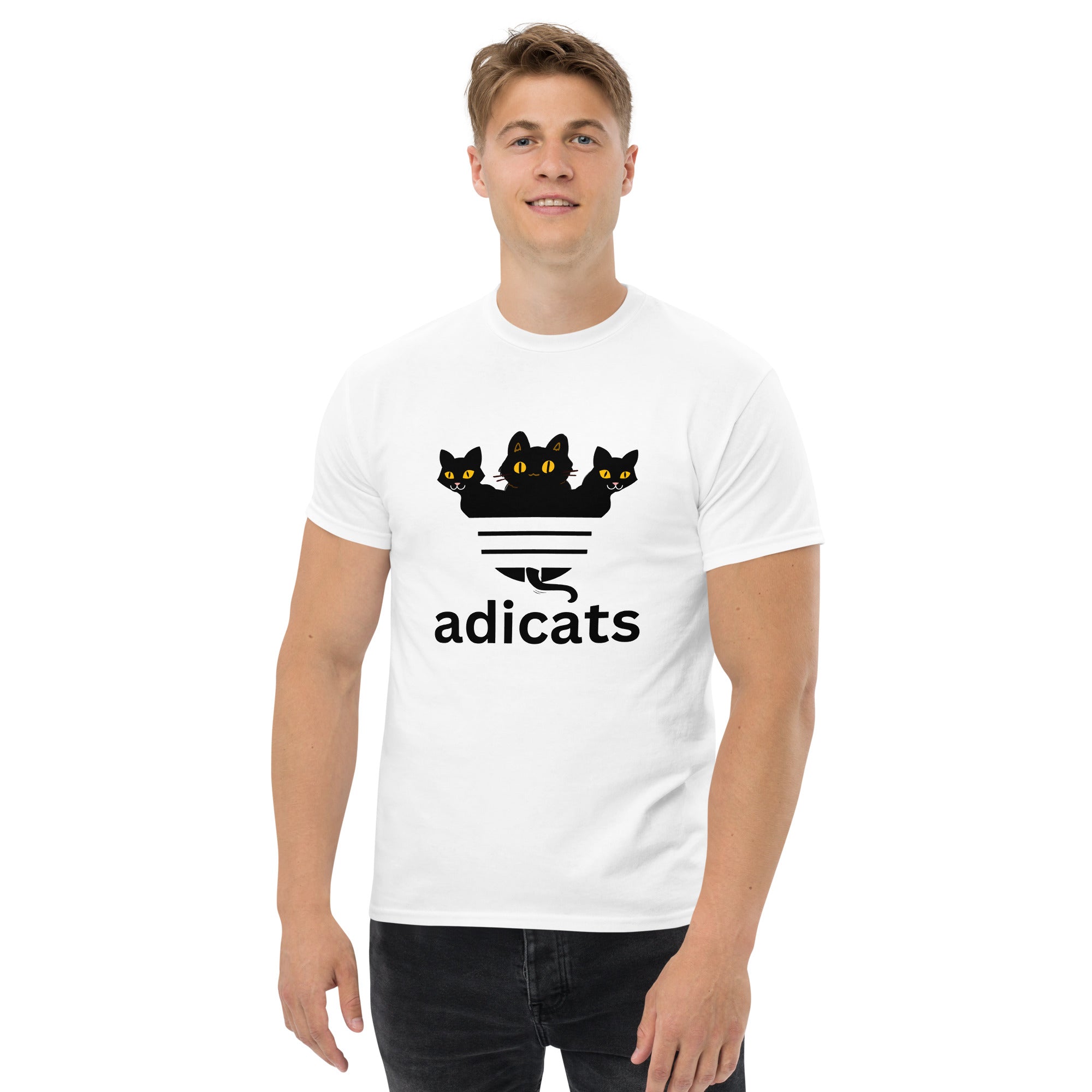 adicats T-Shirt, unisex Katzen T-Shirt - souverista