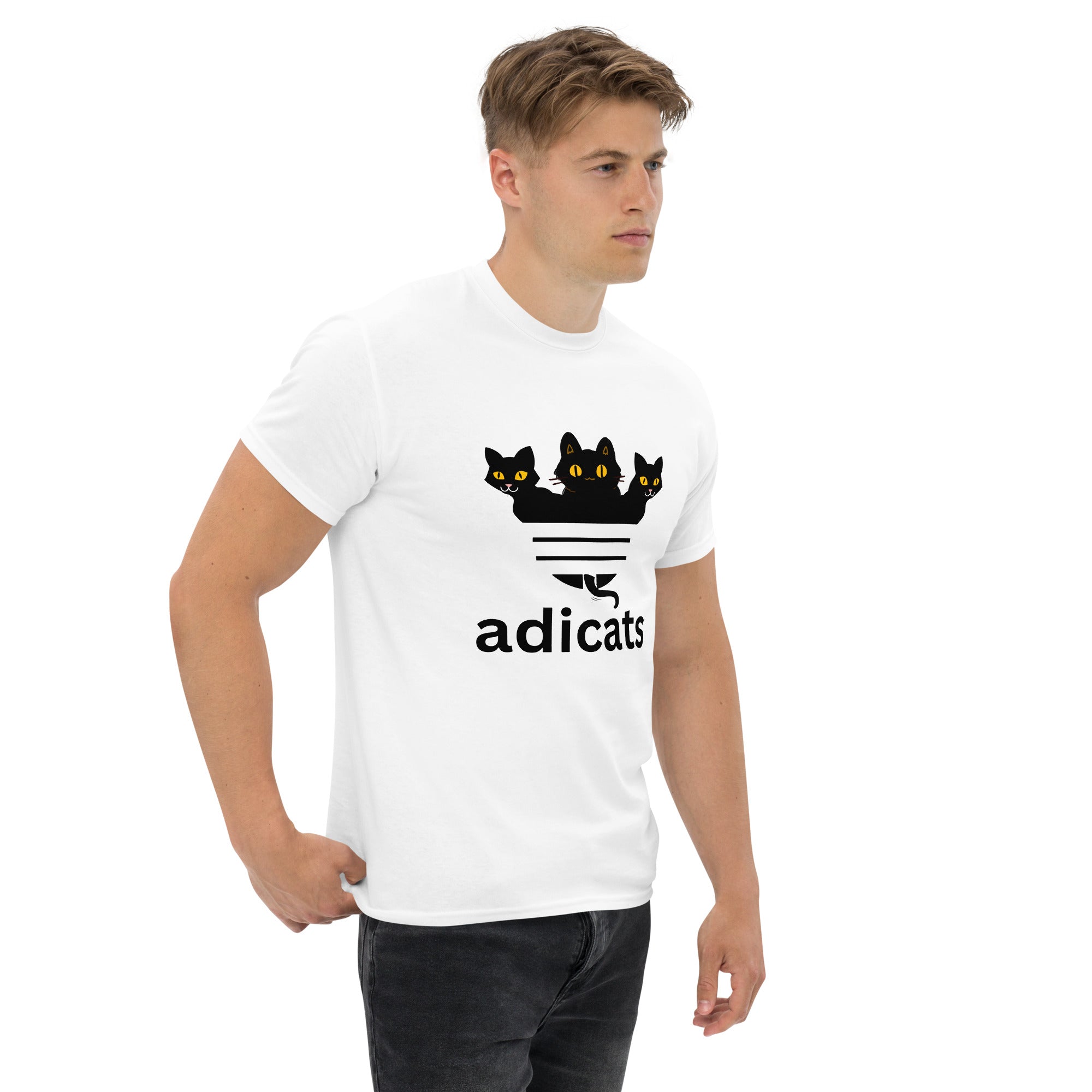 adicats T-Shirt, unisex Katzen T-Shirt - souverista