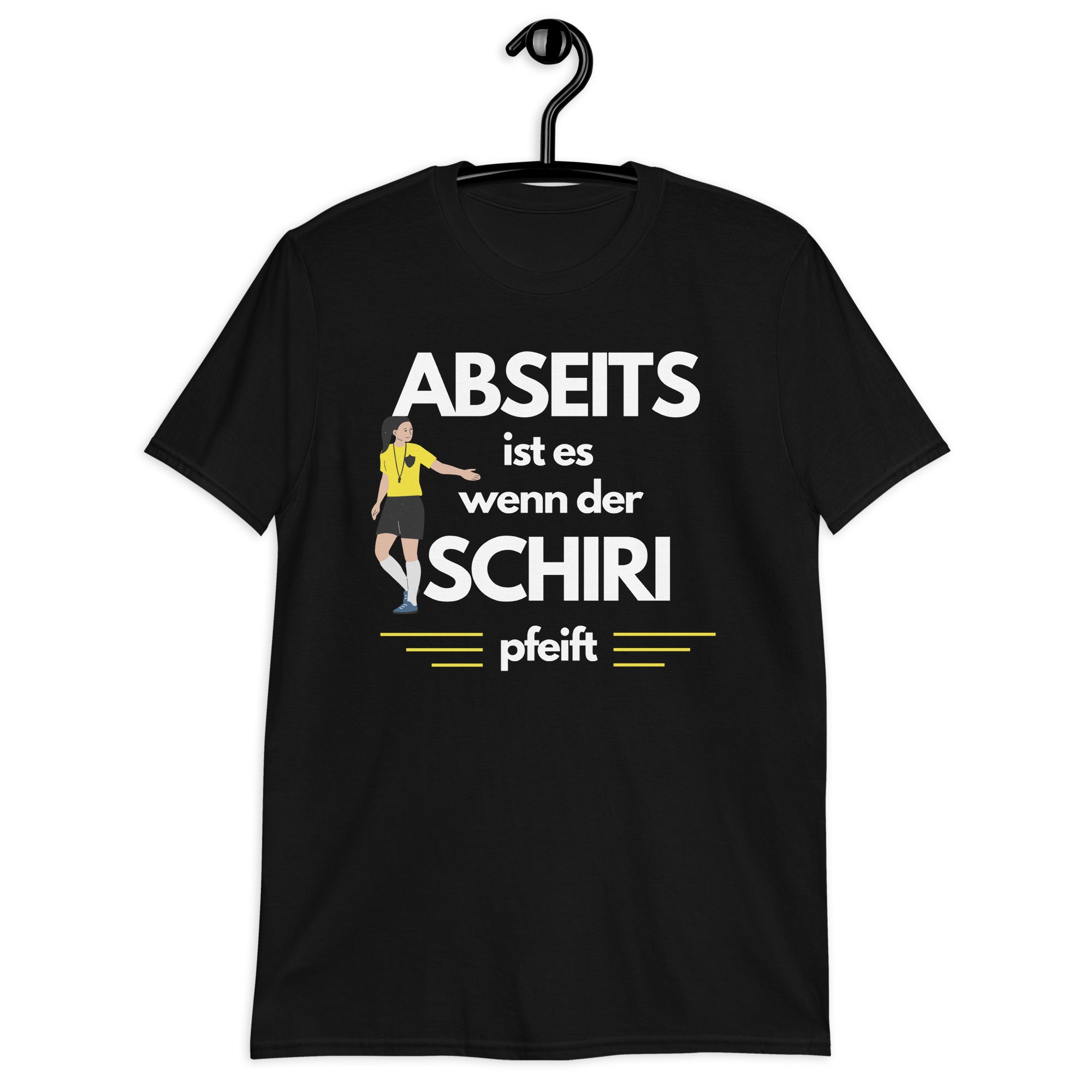 Abseits ist es, wenn der Schiri pfeift Unisex-T-Shirt - souverista