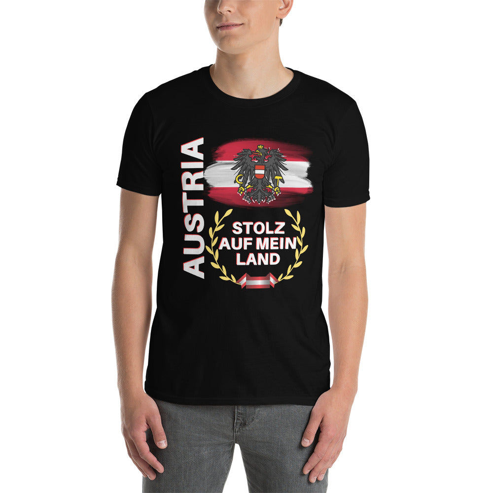 Austria stolz auf mein Land Unisex-T-Shirt - souverista