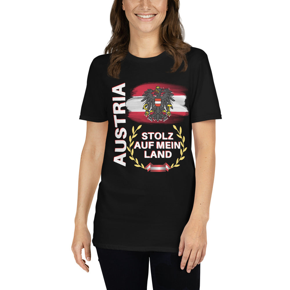 Austria stolz auf mein Land Unisex-T-Shirt - souverista