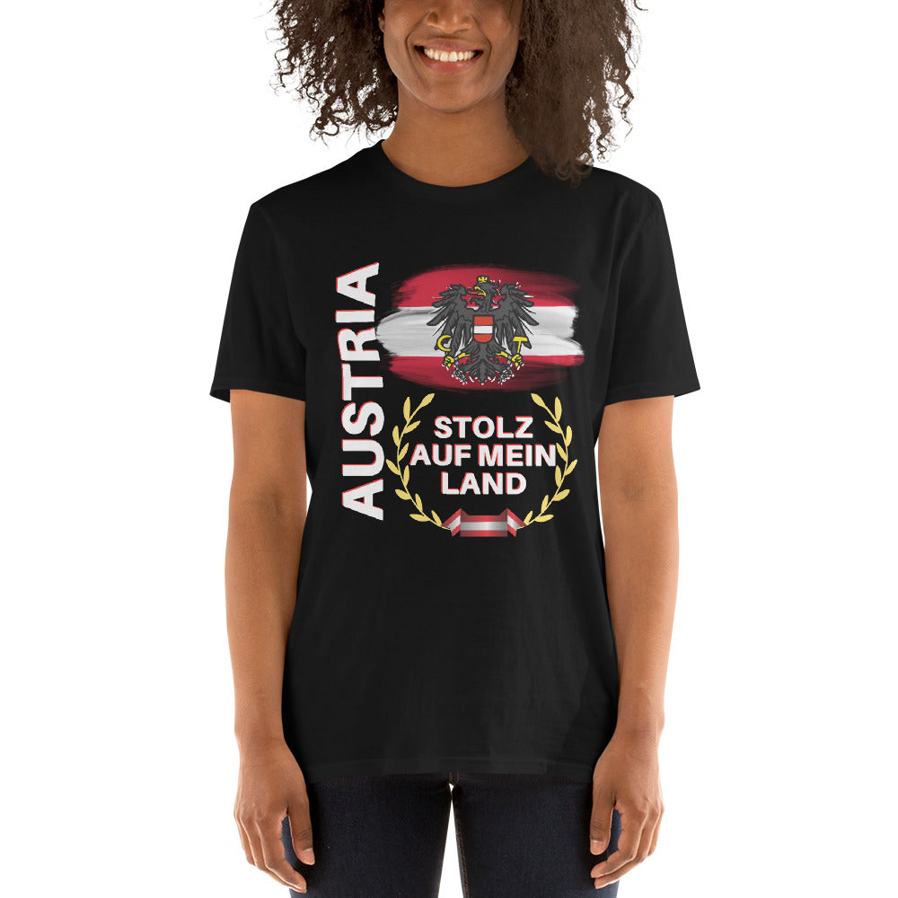 Austria stolz auf mein Land Unisex-T-Shirt - souverista