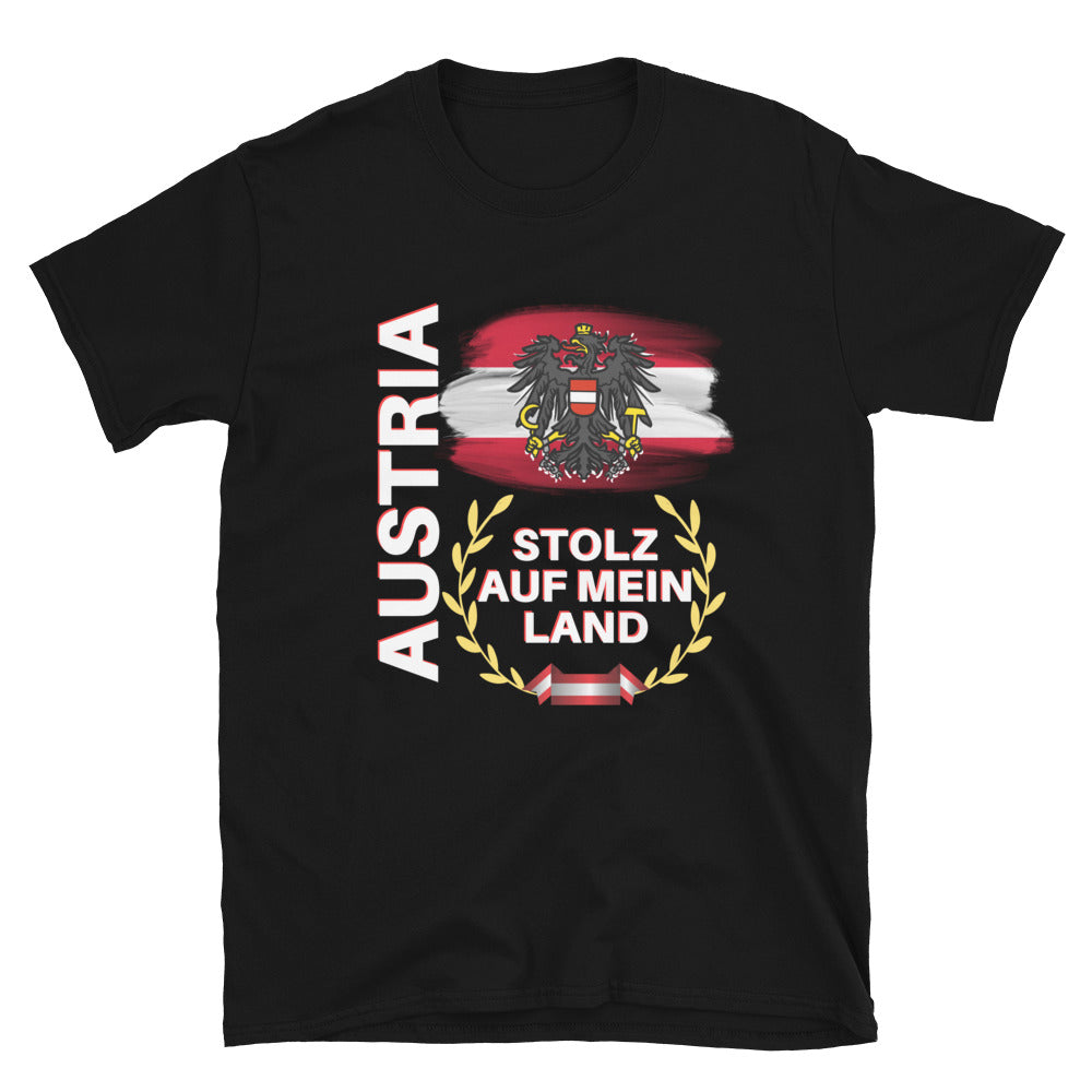 Austria stolz auf mein Land Unisex-T-Shirt - souverista