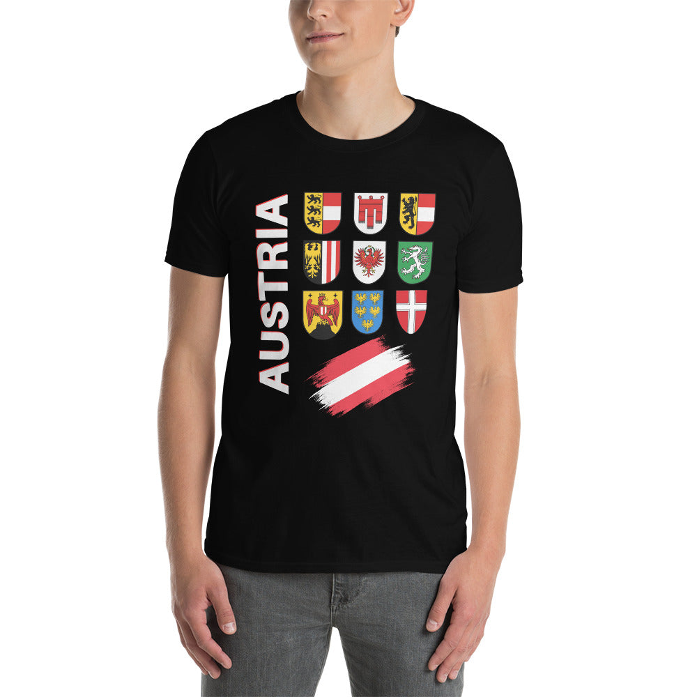 Austria Bundesländer Unisex-T-Shirt