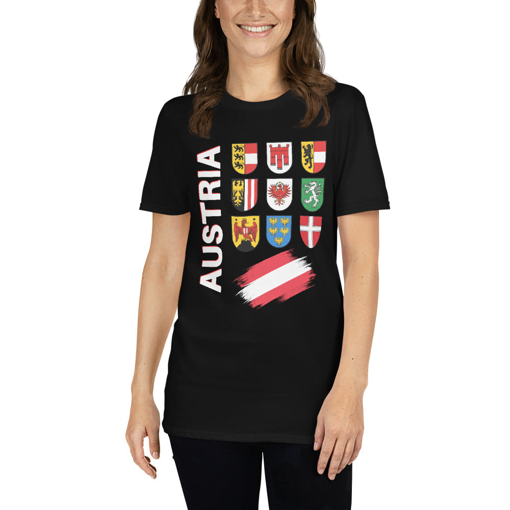 Austria Bundesländer Unisex-T-Shirt