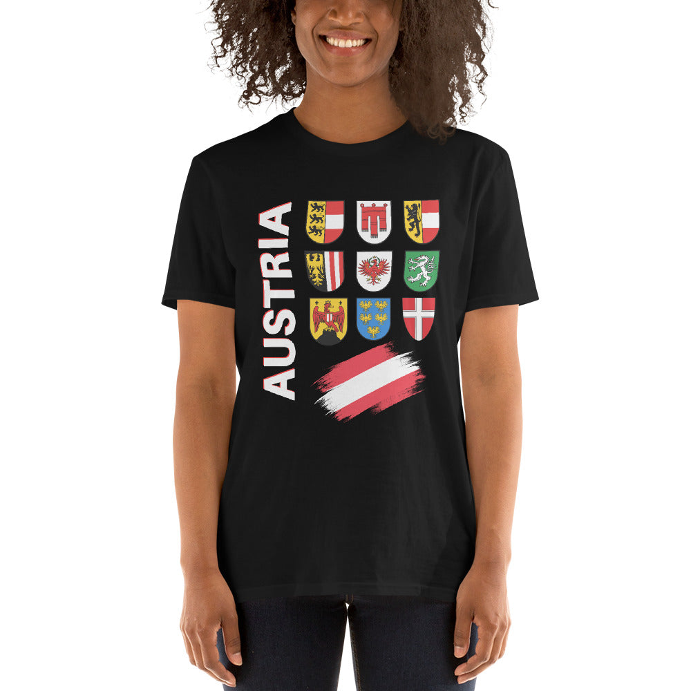 Austria Bundesländer Unisex-T-Shirt
