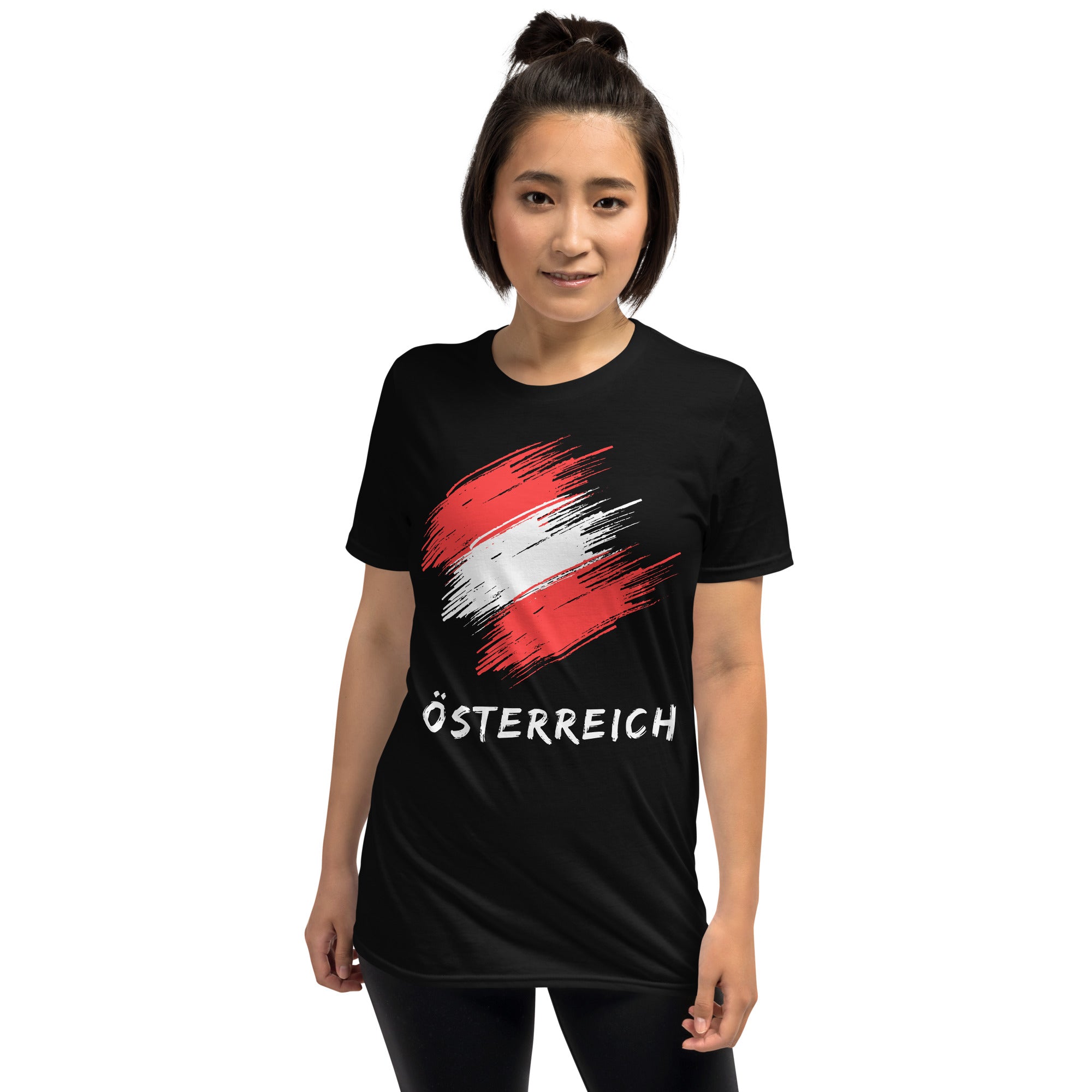 Österreich Fahne Unisex-T-Shirt - souverista