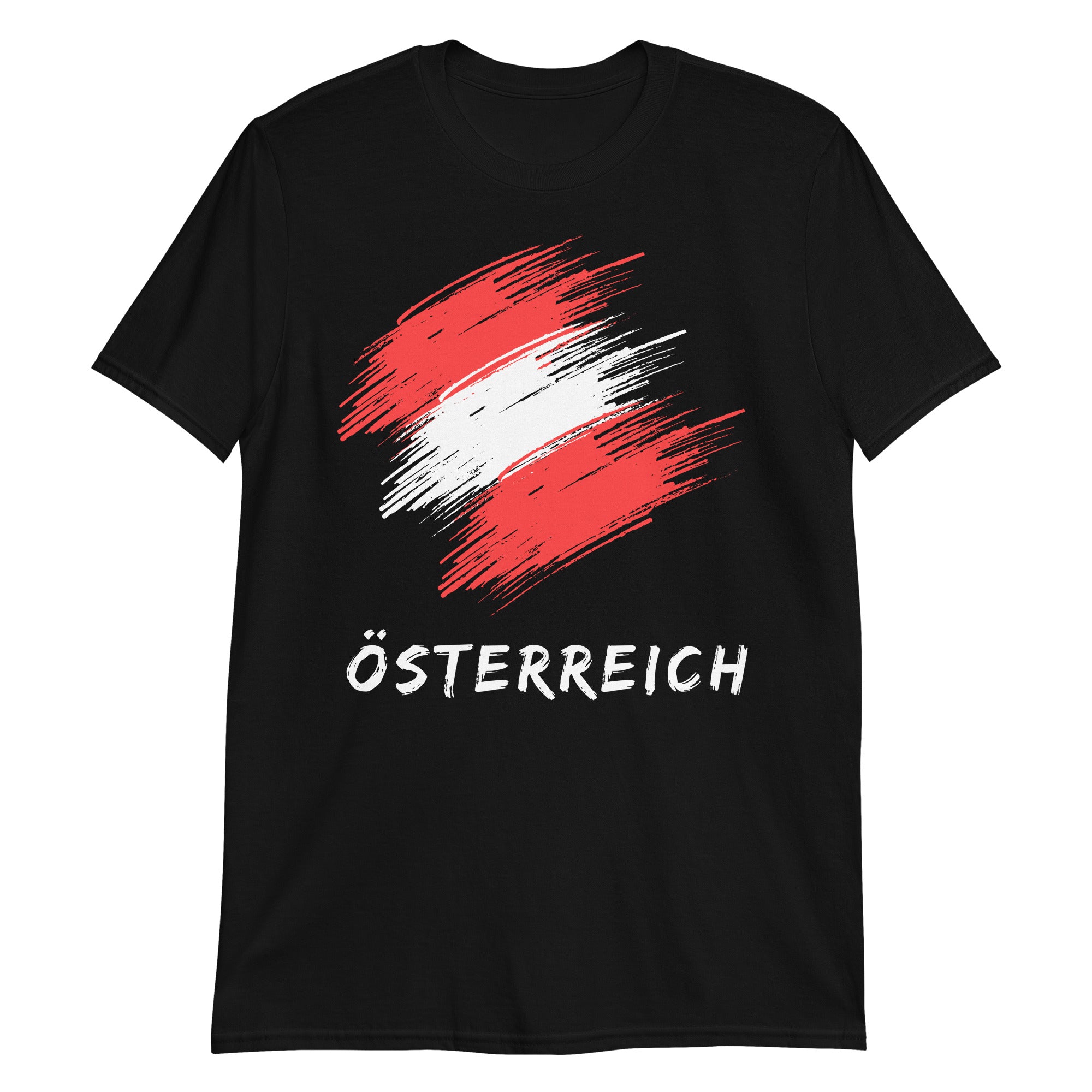 Österreich Fahne Unisex-T-Shirt - souverista
