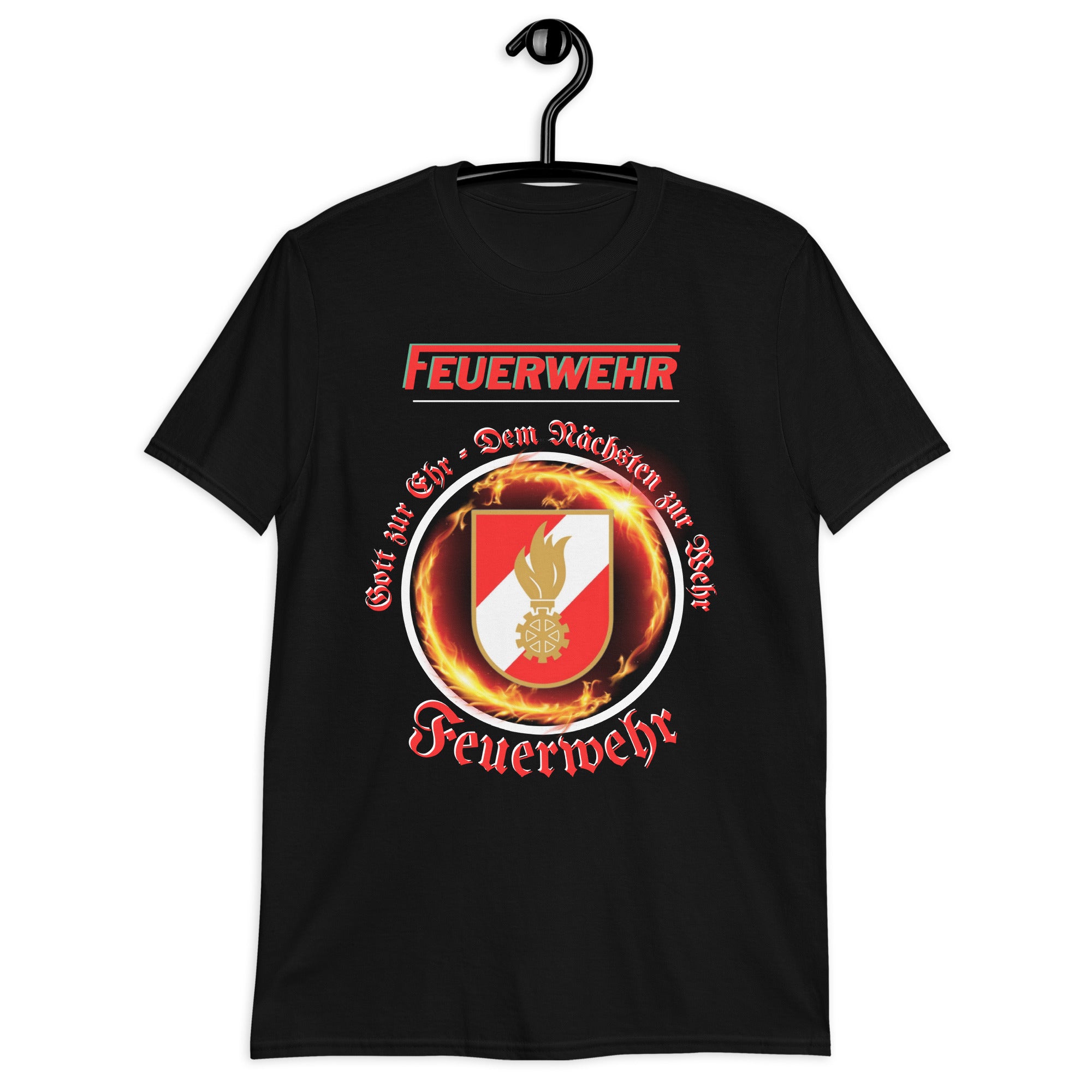 Feuerwehr Gott zur Ehr Unisex-T-Shirt