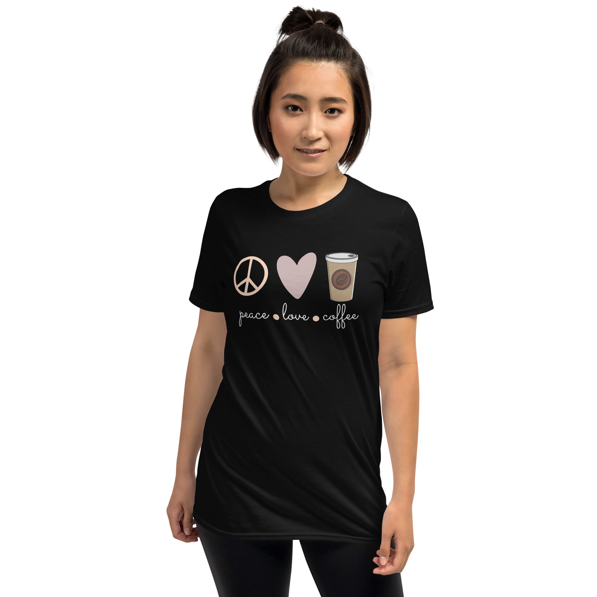 Peace.love.coffee Unisex-T-Shirt