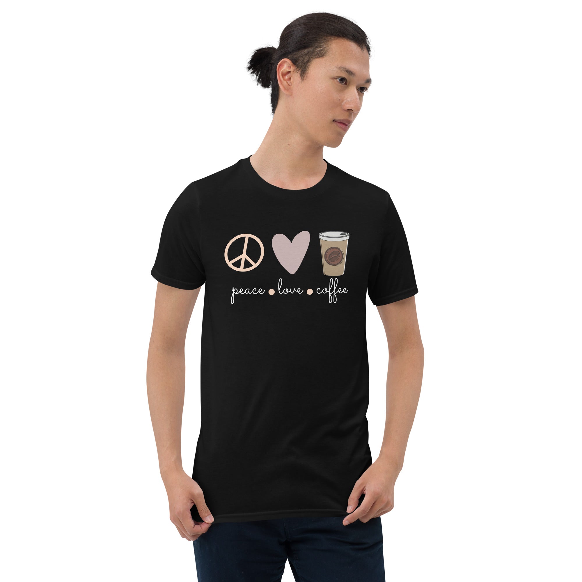 Peace.love.coffee Unisex-T-Shirt