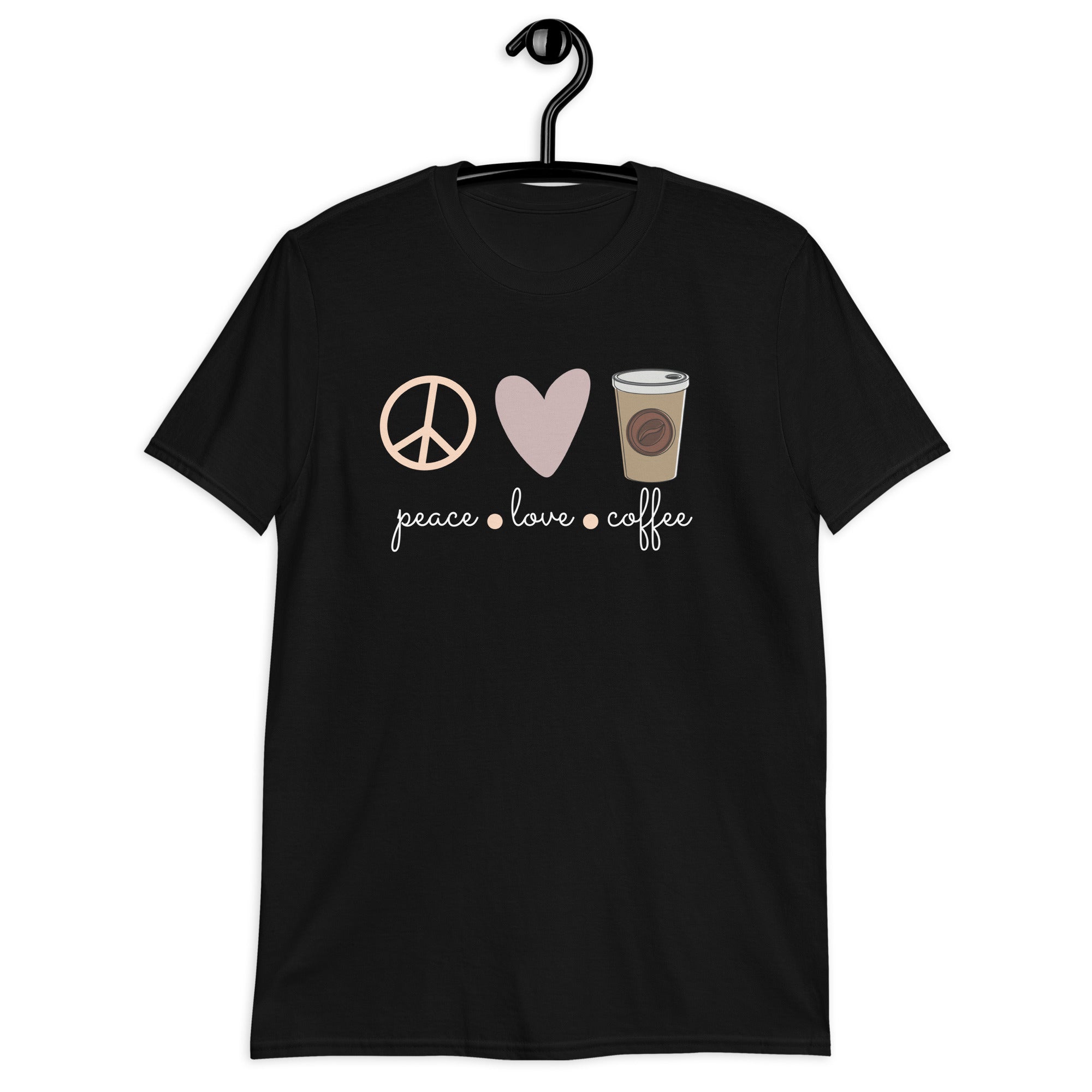 Peace.love.coffee Unisex-T-Shirt