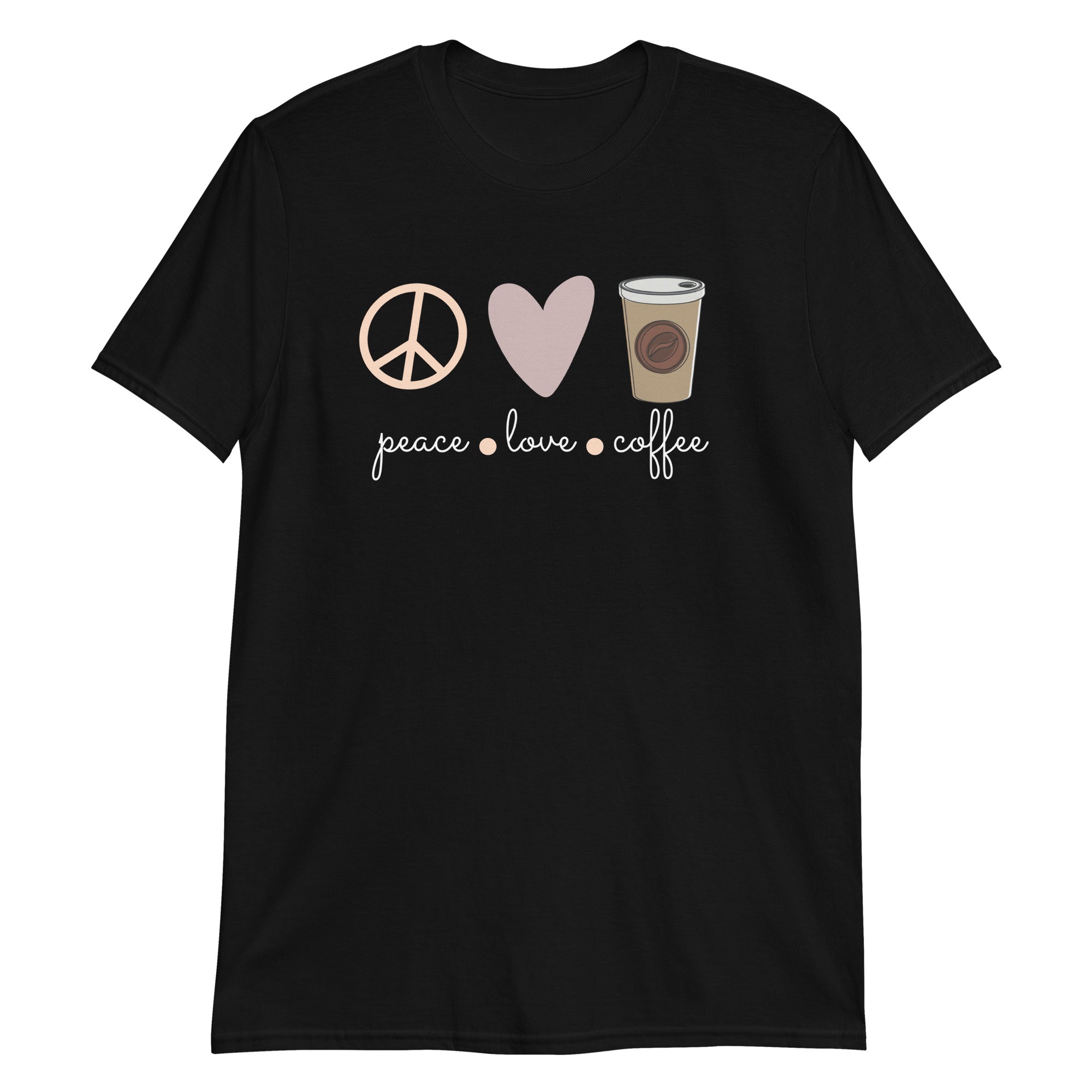 Peace.love.coffee Unisex-T-Shirt