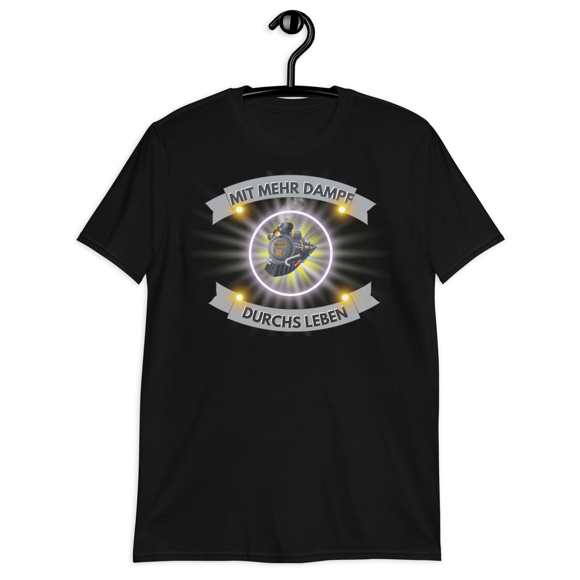 Mit mehr Dampf durchs Leben Unisex-T-Shirt - souverista