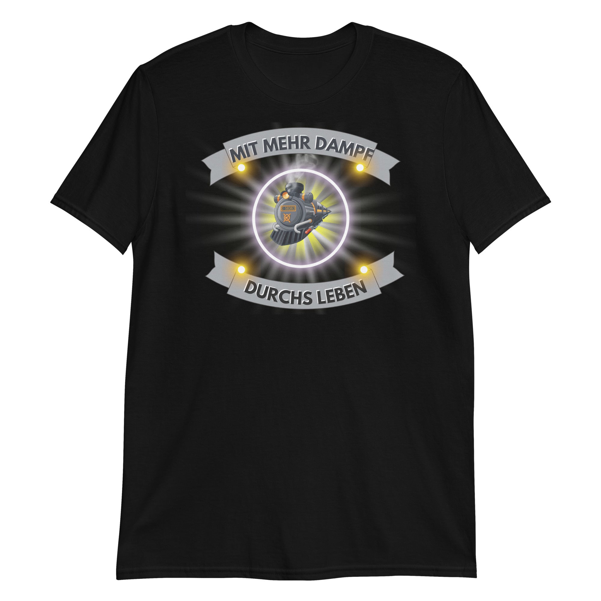 Mit mehr Dampf durchs Leben Unisex-T-Shirt - souverista