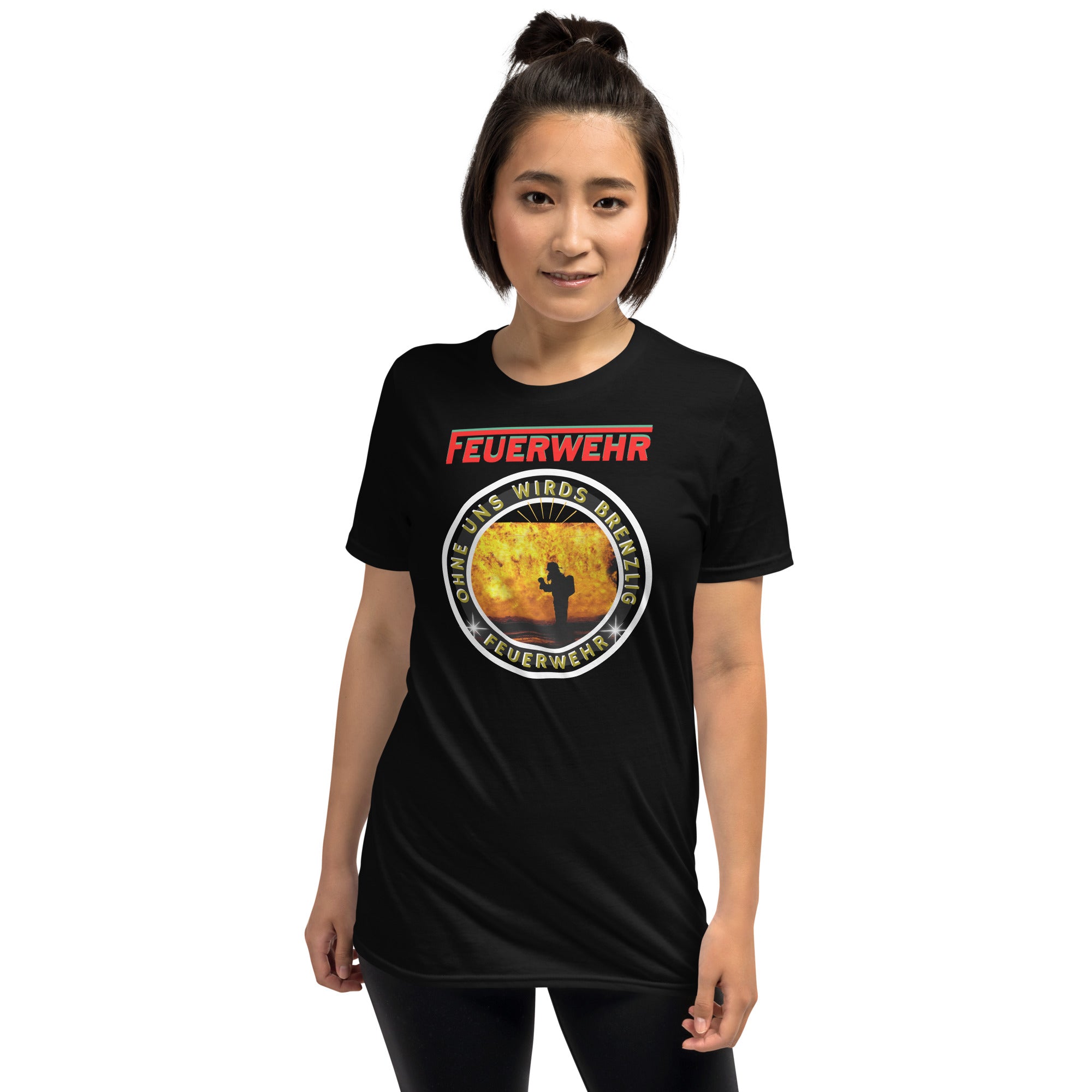 Feuerwehr ohne uns wirds brenzlig Unisex-T-Shirt - souverista