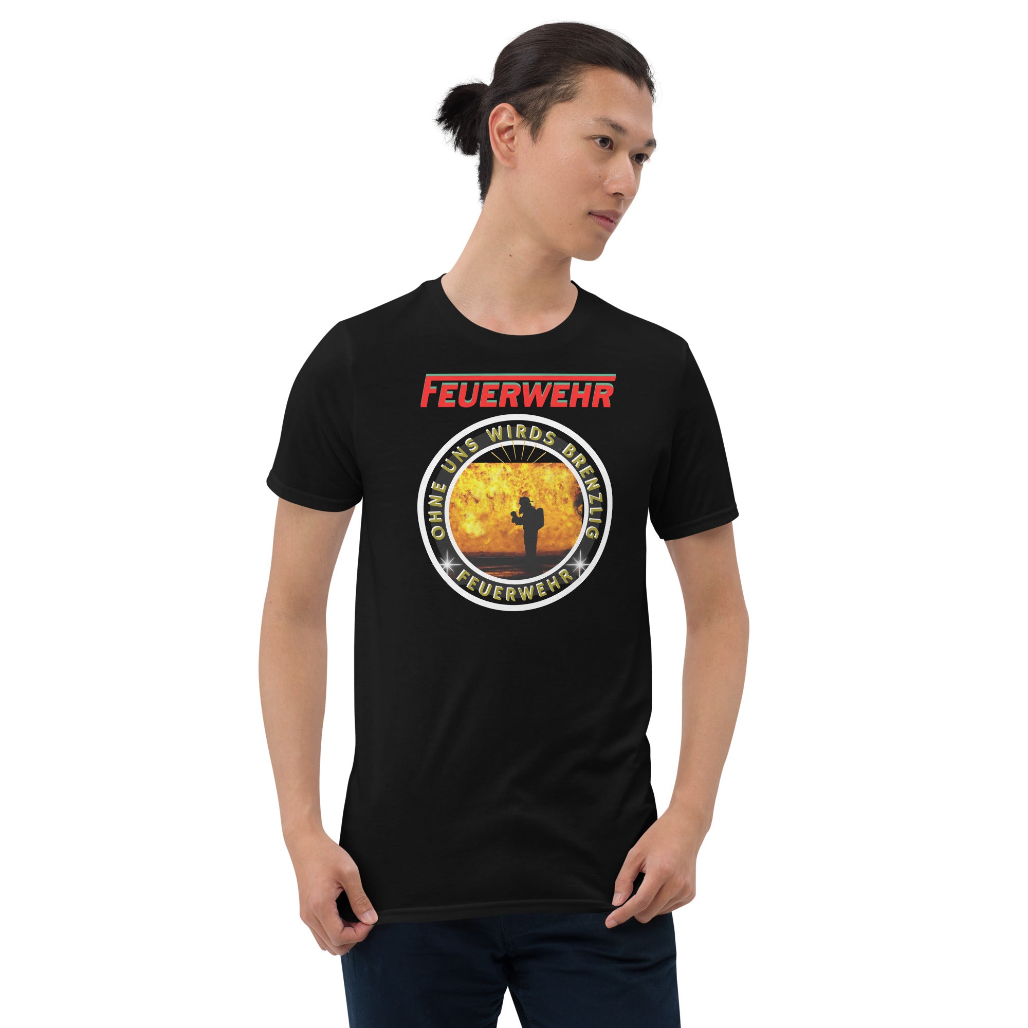 Feuerwehr ohne uns wirds brenzlig Unisex-T-Shirt - souverista
