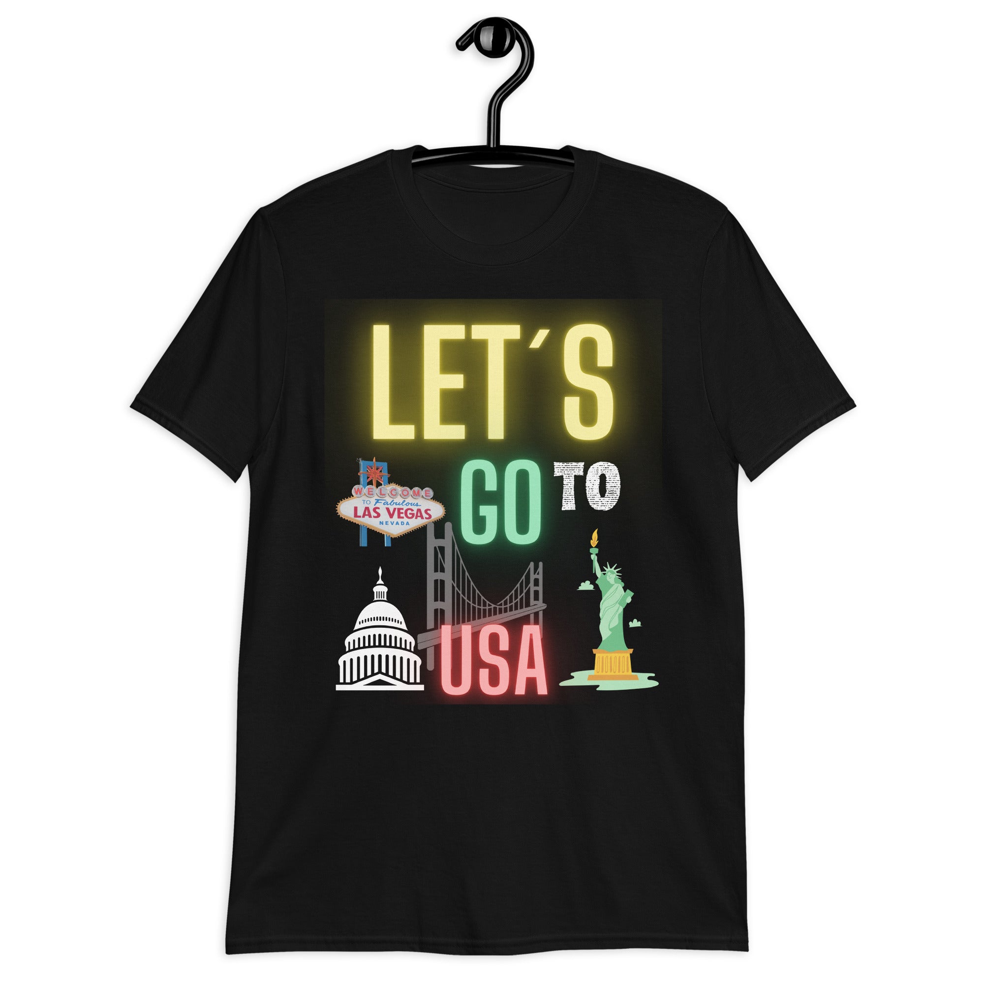 Let´s go to USA Unisex-T-Shirt - souverista