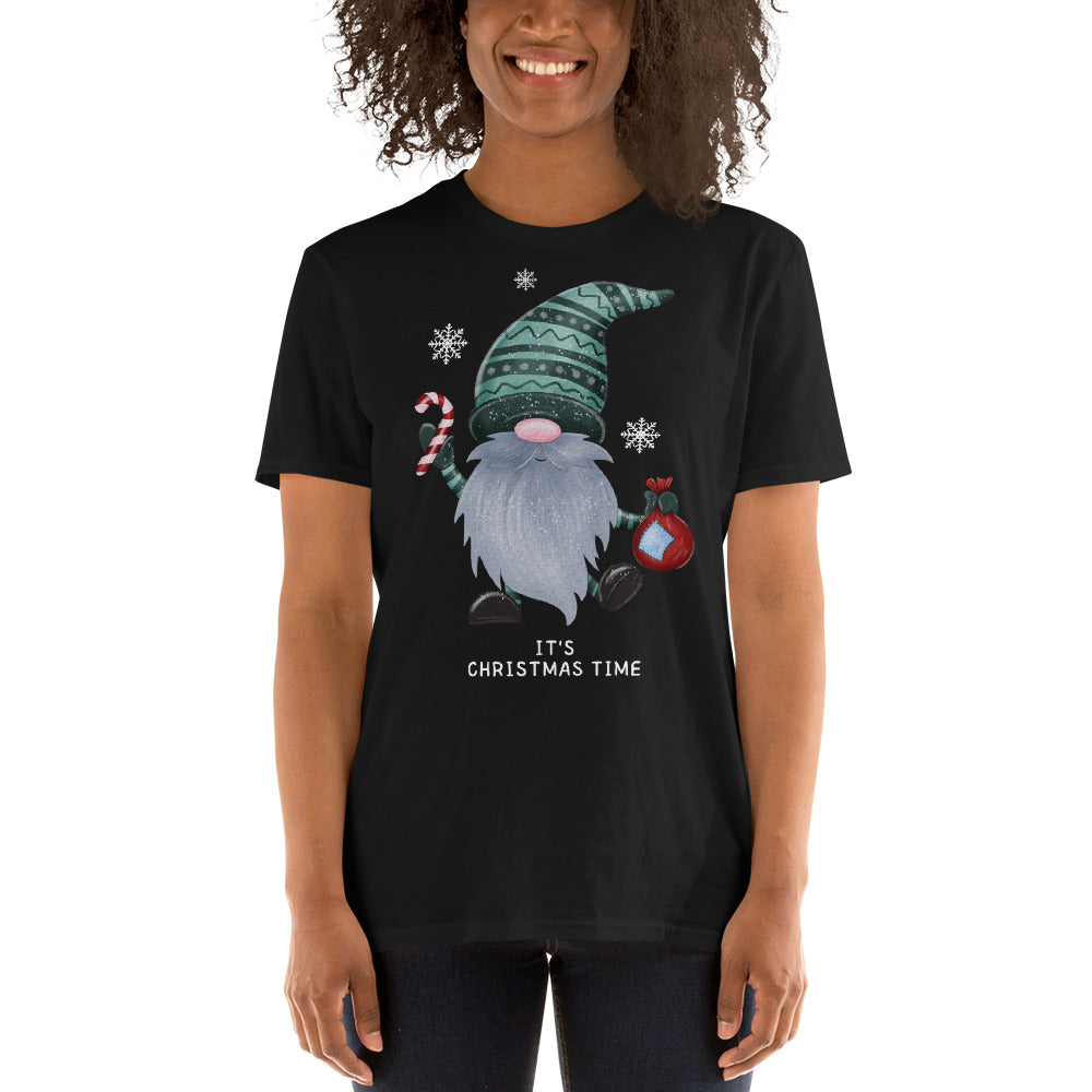 Wichtel Mann, Weihnachtsmann T-Shirt, Weihnachten Shirt, Geschenk Weihnachten, personalisiertes T-Shirt, Kurzärmeliges Unisex-T-Shirt - souverista