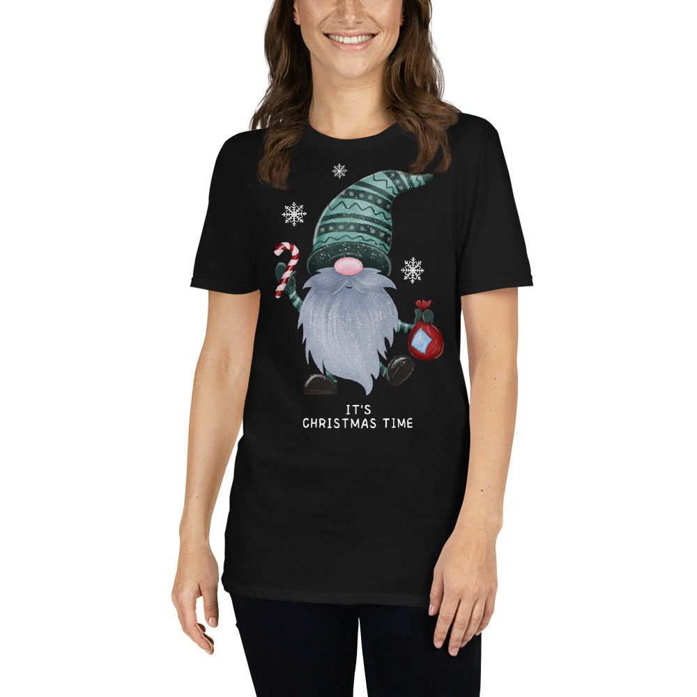 Wichtel Mann, Weihnachtsmann T-Shirt, Weihnachten Shirt, Geschenk Weihnachten, personalisiertes T-Shirt, Kurzärmeliges Unisex-T-Shirt - souverista