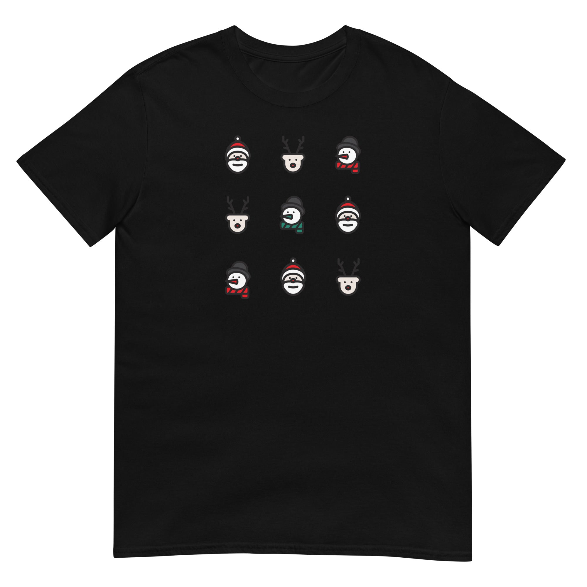 Weihnachtgsfiguren, Kurzärmeliges Unisex-T-Shirt - souverista