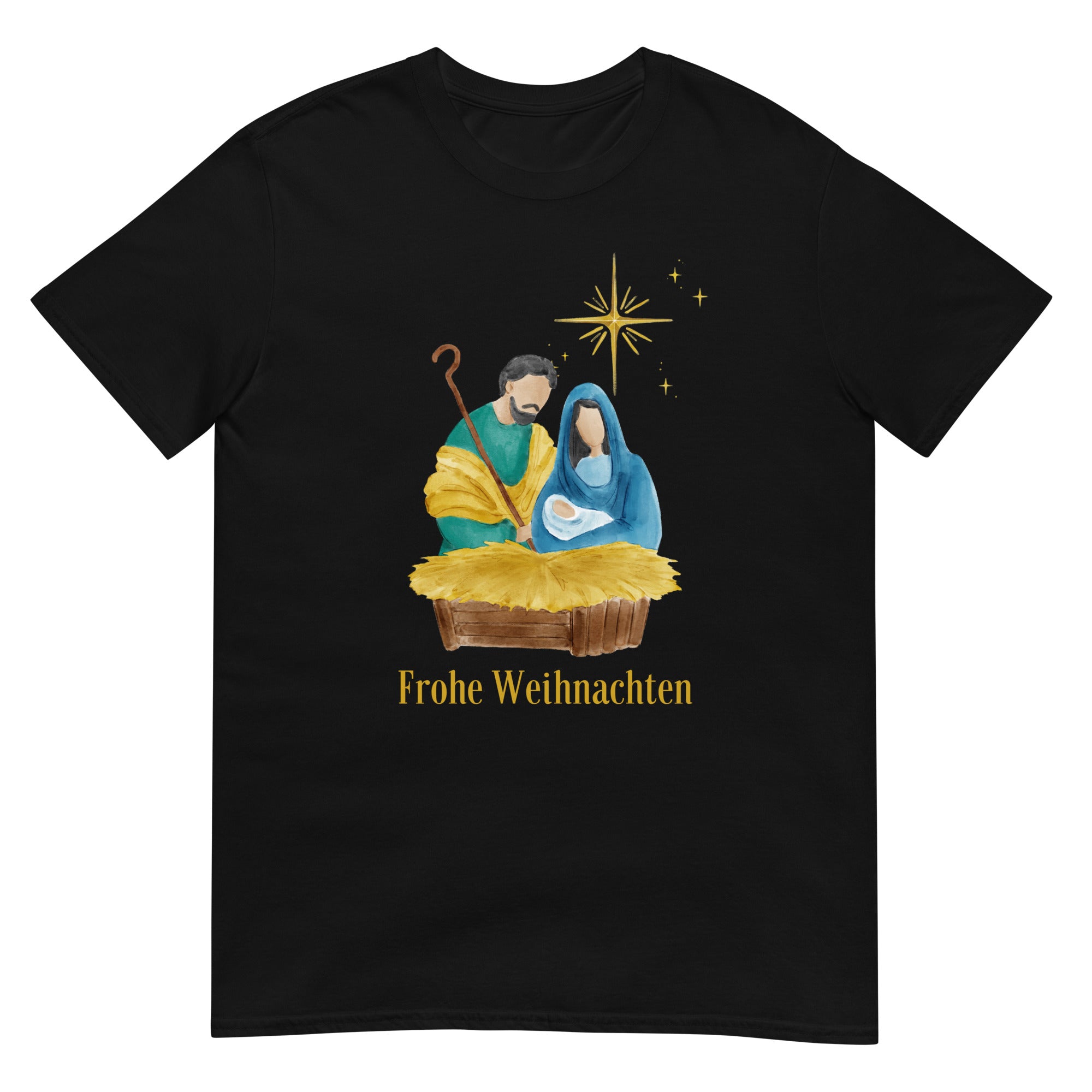 Frohe Weihnachten, Kurzärmeliges Unisex-T-Shirt - souverista